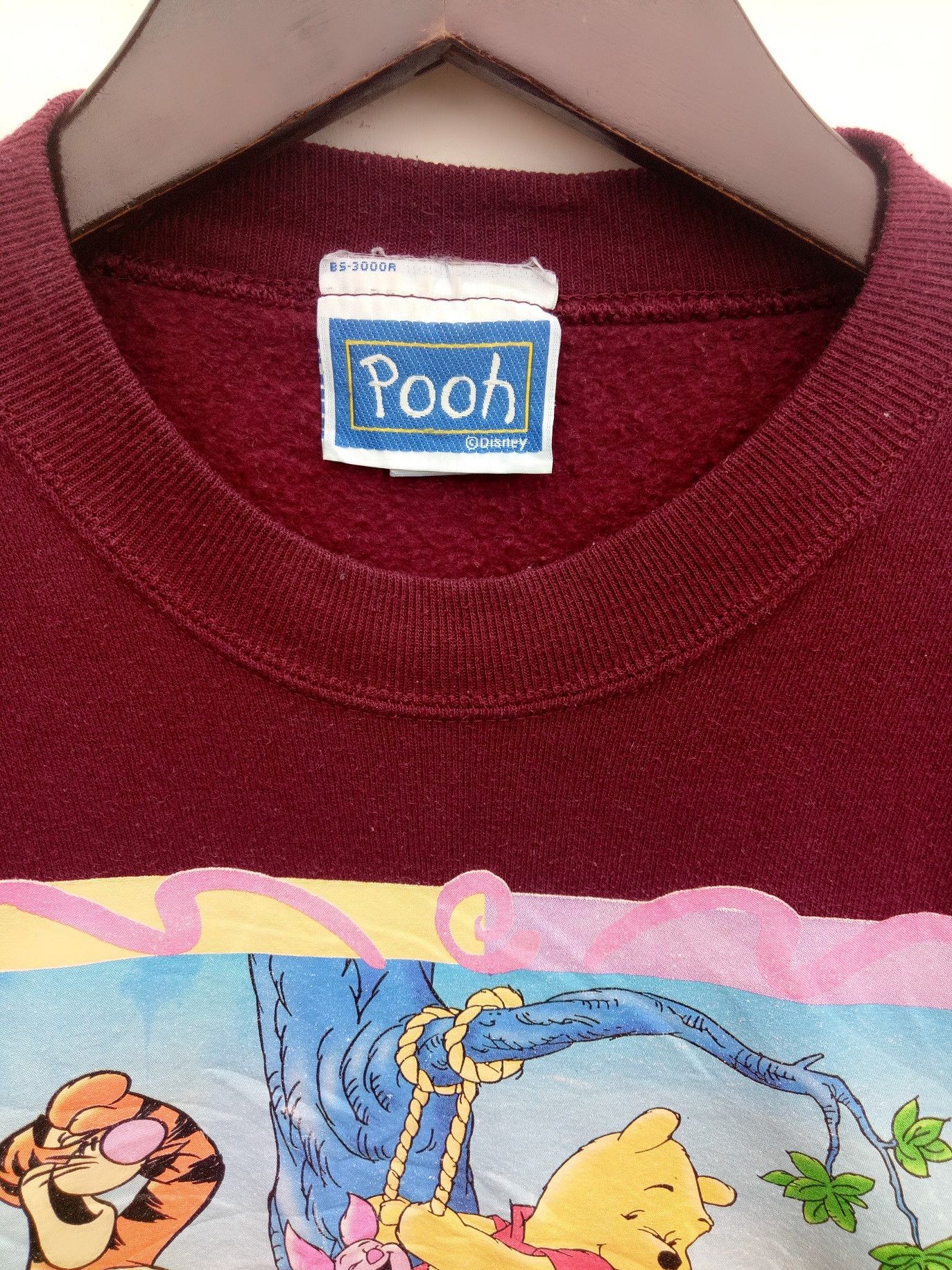 Disney VINTAGE POOH Disney sportswear USA sweatshirt Size US S / EU 44-46 / 1 - 2 Thumbnail