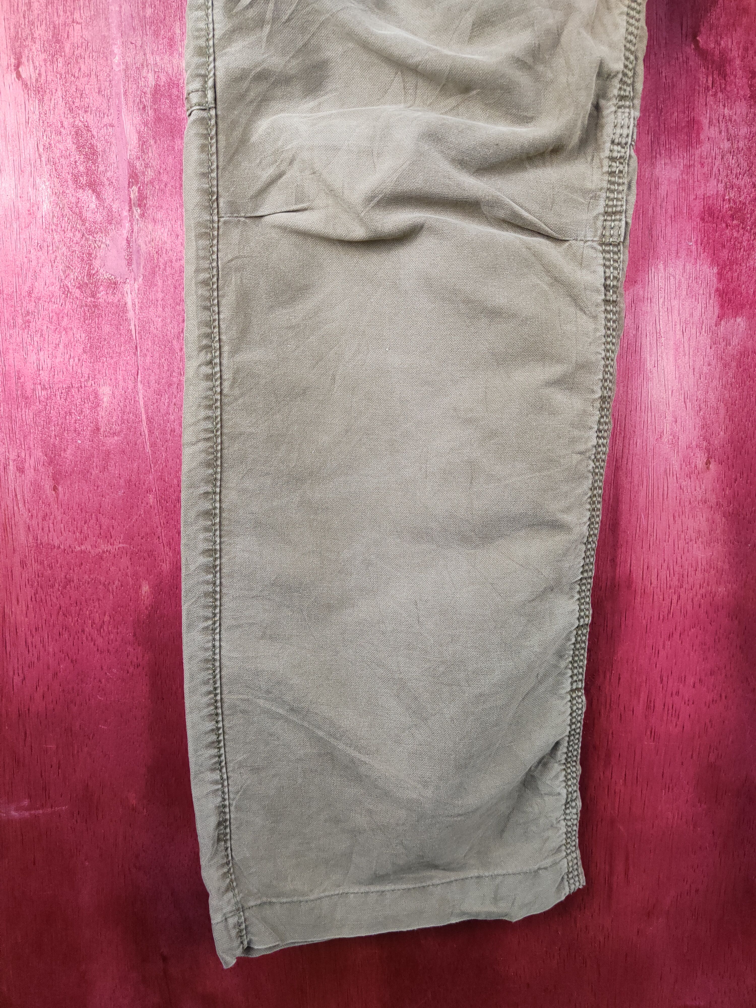 Japanese Brand Back Number Brown Multipocket Tactical Cargo Pants #S748 Size US 30 / EU 46 - 4 Thumbnail