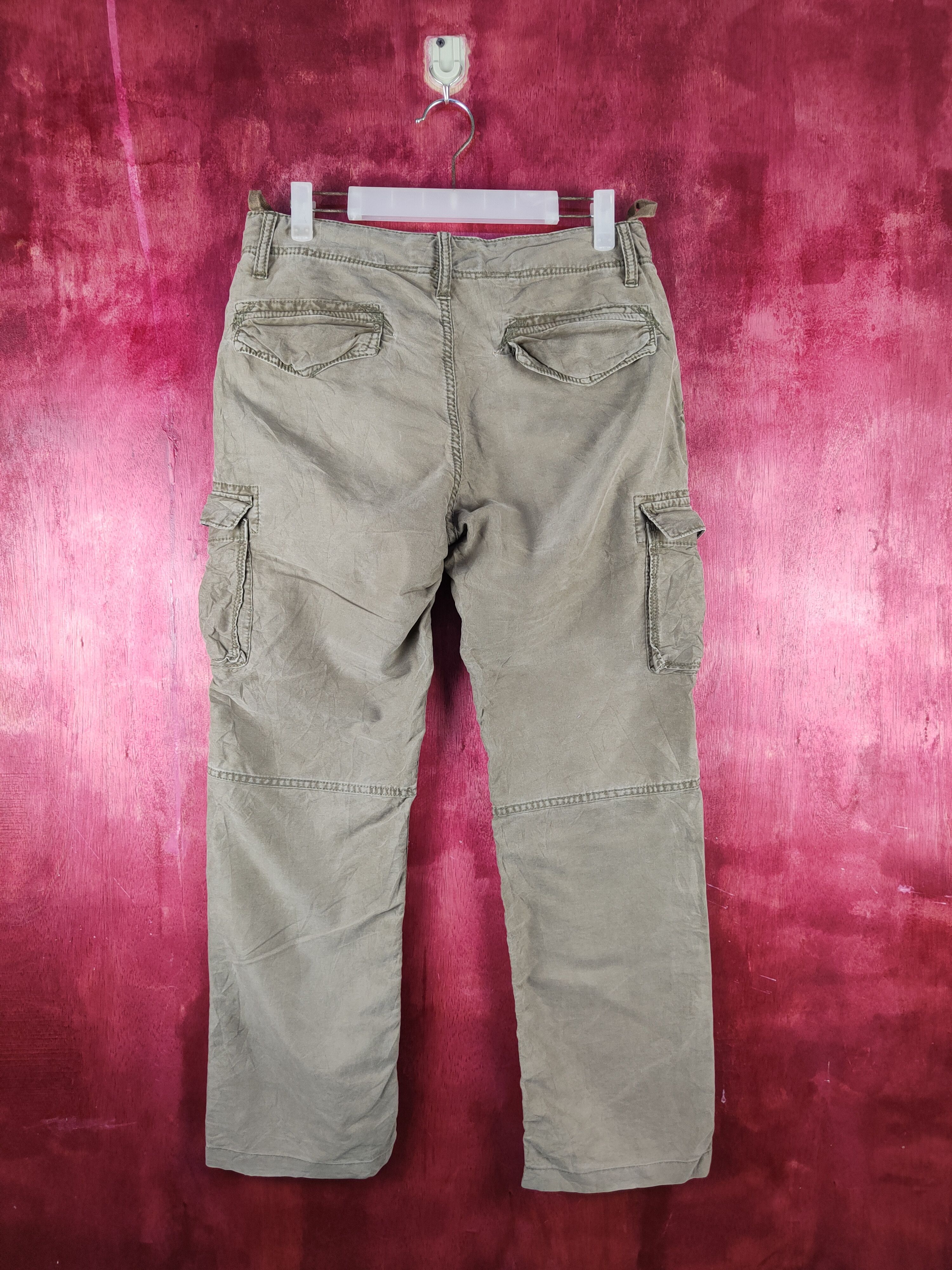 Japanese Brand Back Number Brown Multipocket Tactical Cargo Pants #S748 Size US 30 / EU 46 - 7 Thumbnail
