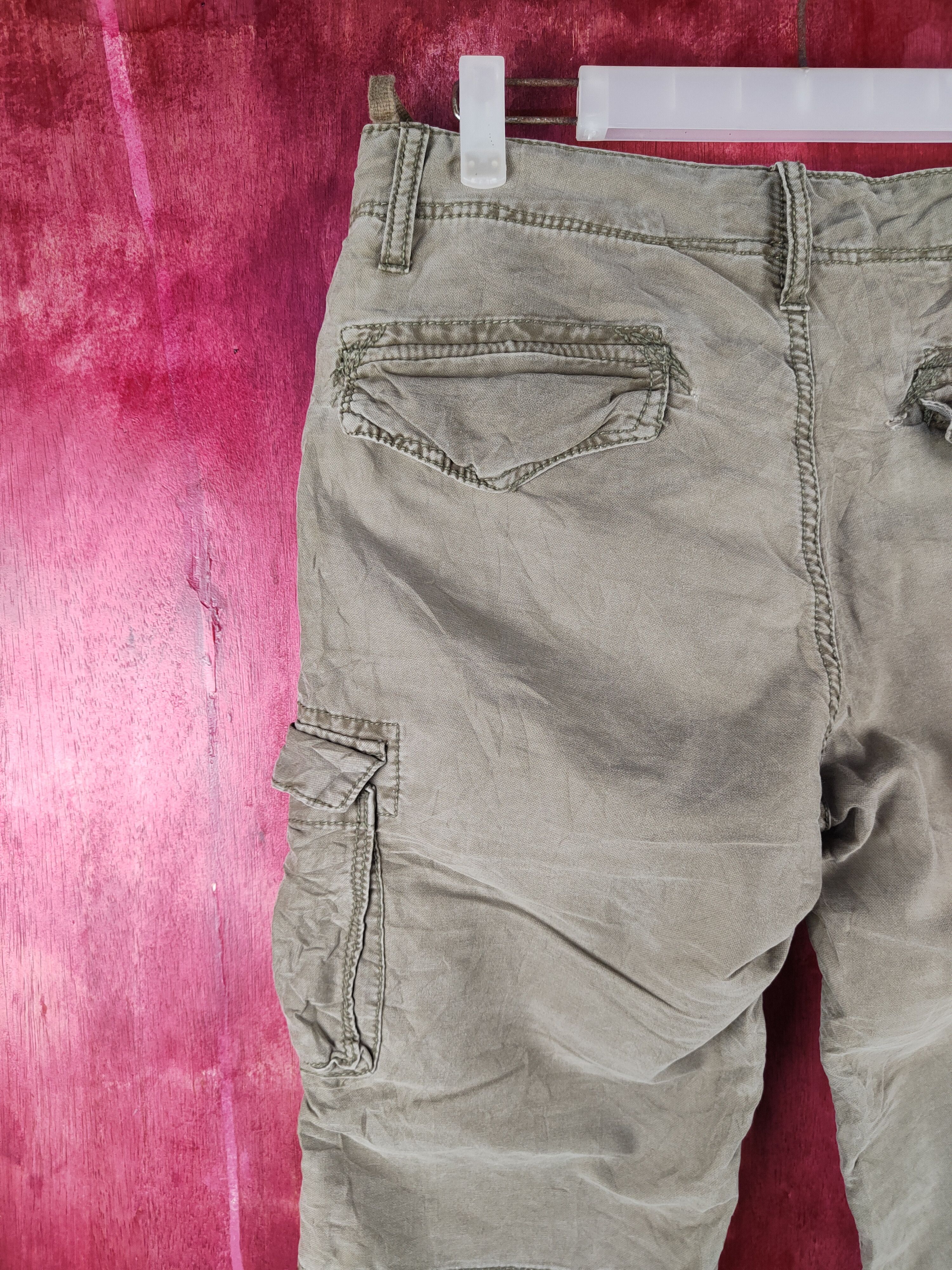 Japanese Brand Back Number Brown Multipocket Tactical Cargo Pants #S748 Size US 30 / EU 46 - 8 Thumbnail