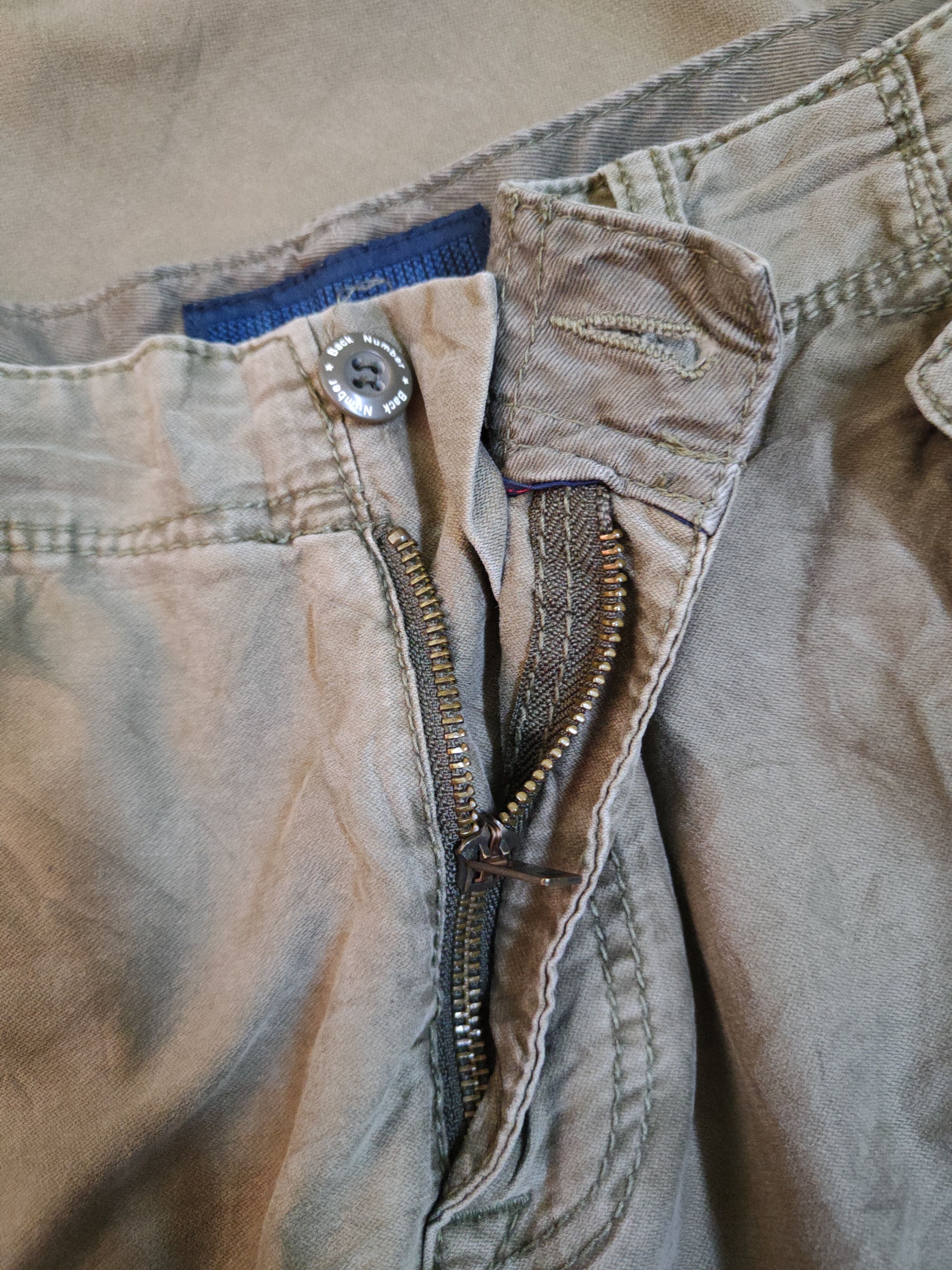 Japanese Brand Back Number Brown Multipocket Tactical Cargo Pants #S748 Size US 30 / EU 46 - 12 Thumbnail