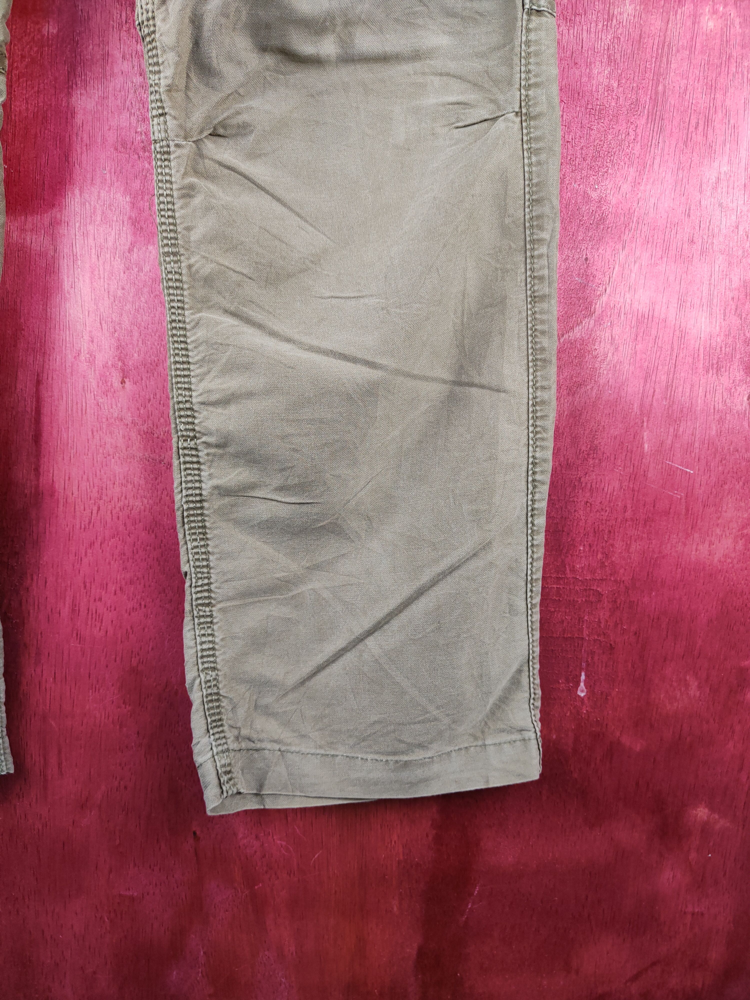 Japanese Brand Back Number Brown Multipocket Tactical Cargo Pants #S748 Size US 30 / EU 46 - 6 Thumbnail