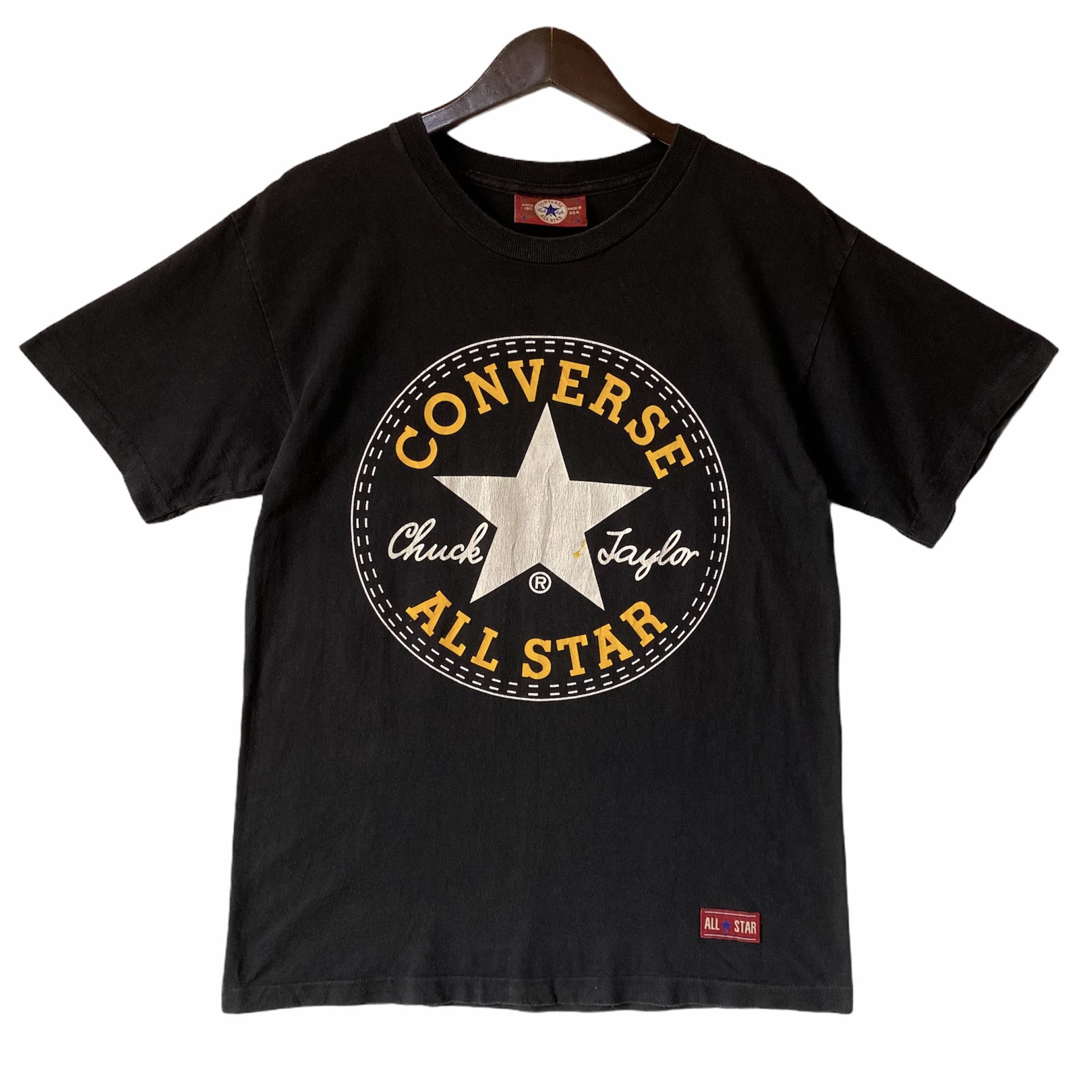 Converse 💥VINTAGE CONVERSE USA Chuck Taylor tee shirt Size US M / EU 48-50 / 2 - 1 Thumbnail