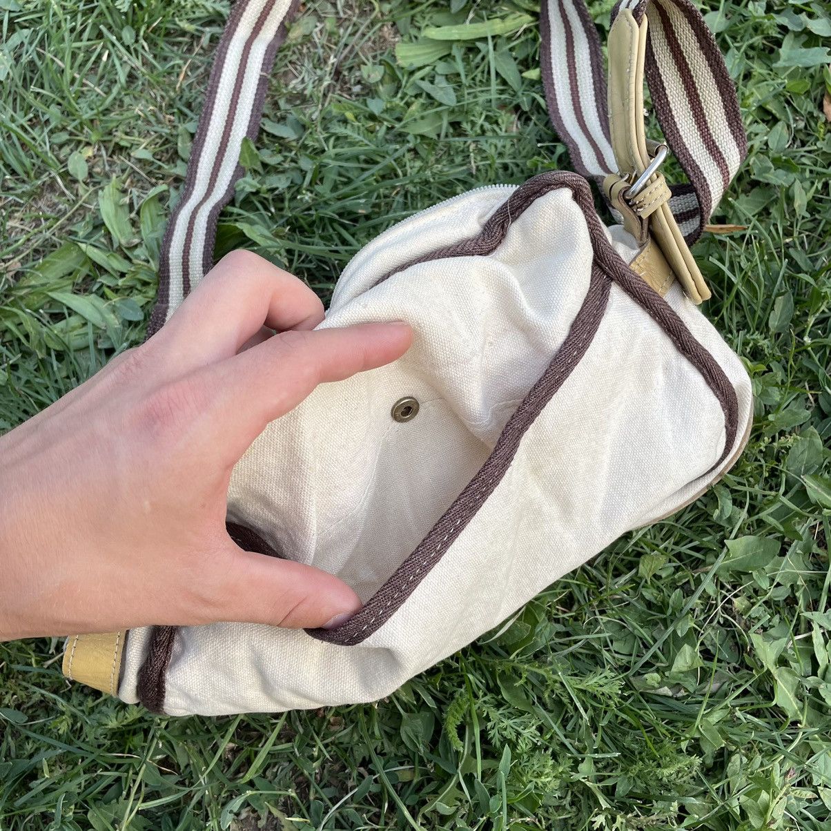 Vintage Vintage Y2K Crossbody Bag Cream Gorpcore Streetwear Boxy OS Size ONE SIZE - 8 Thumbnail