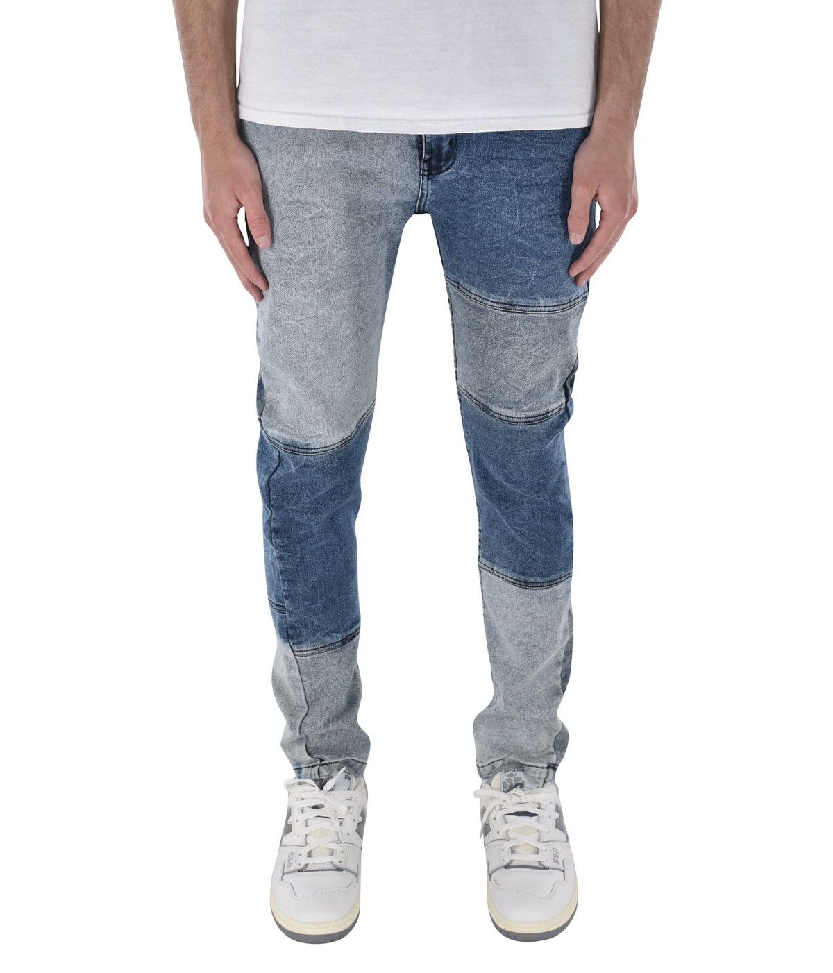 Vintage Patchwork Denim Dark Wash Size US 28 / EU 44 - 1 Thumbnail