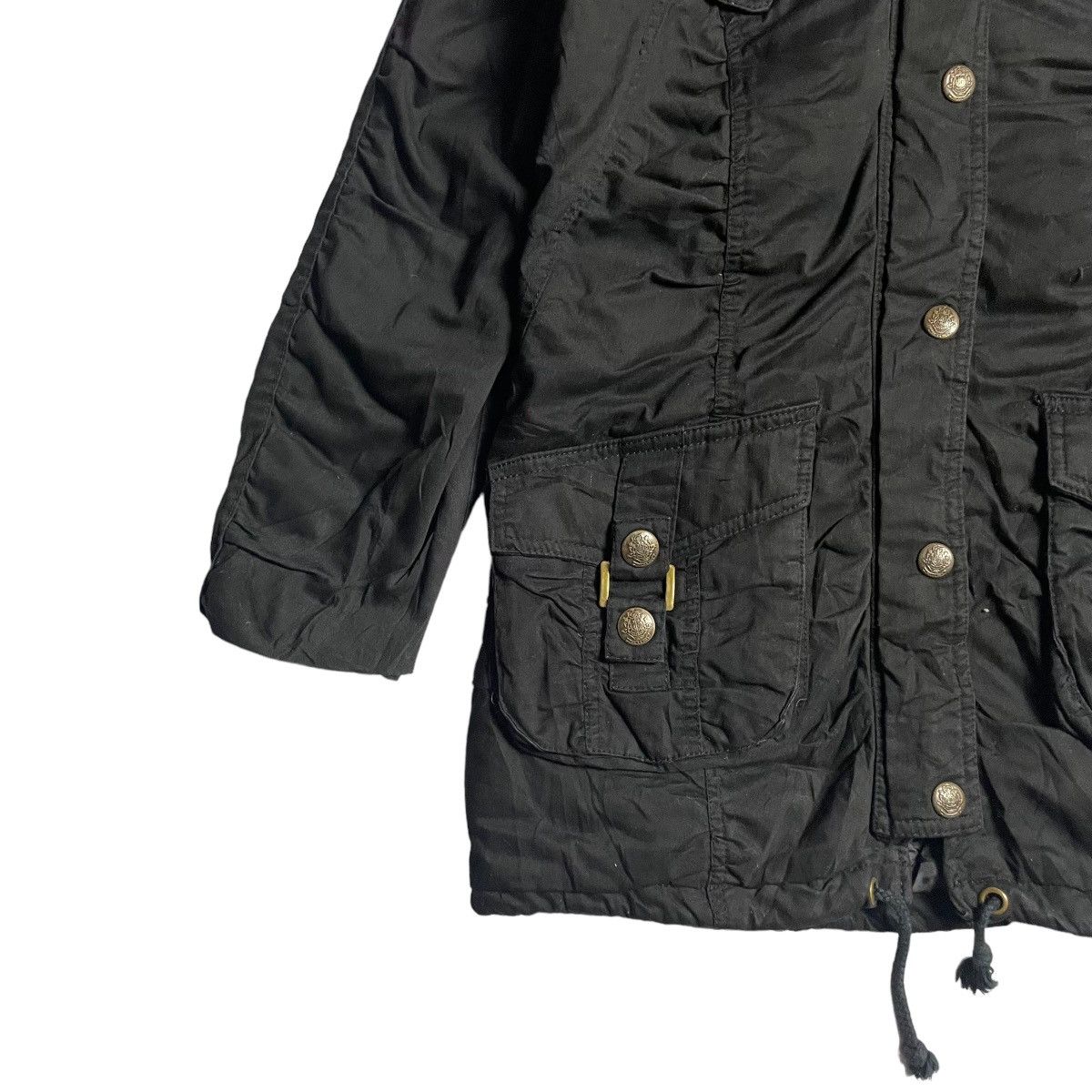 If Six Was Nine 🇯🇵 SKY BOMBER PUNK GOTHIC FUR HOODIE JACKET Size US L / EU 52-54 / 3 - 5 Thumbnail