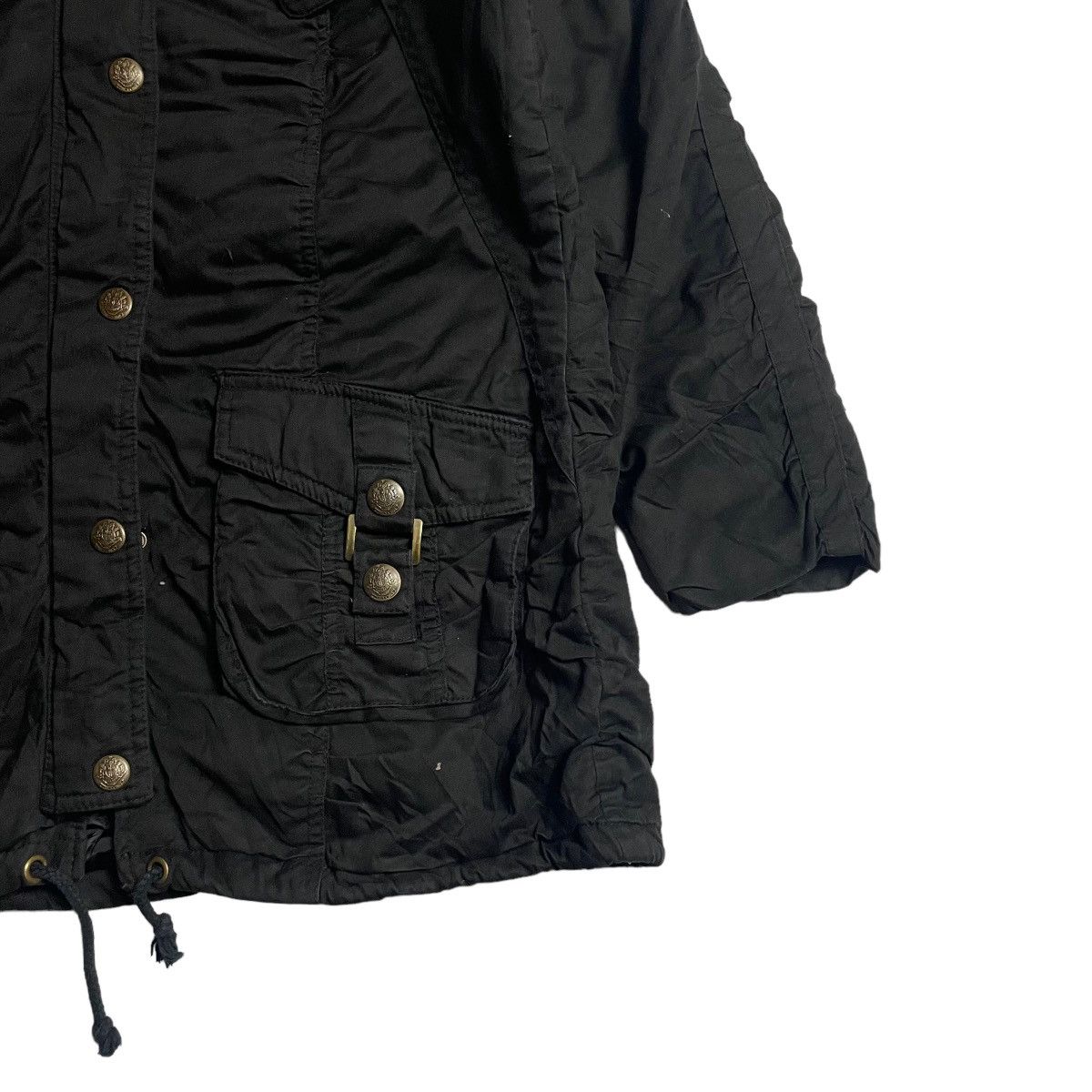 If Six Was Nine 🇯🇵 SKY BOMBER PUNK GOTHIC FUR HOODIE JACKET Size US L / EU 52-54 / 3 - 4 Thumbnail