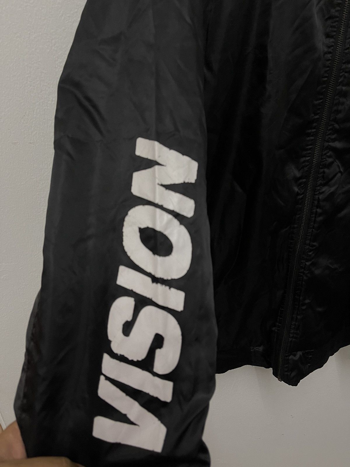 Japanese Brand × Vintage × Vision Streetwear Vision Streetwear Zip Up Style Bombers Jacket Size US XXL / EU 58 / 5 - 3 Thumbnail