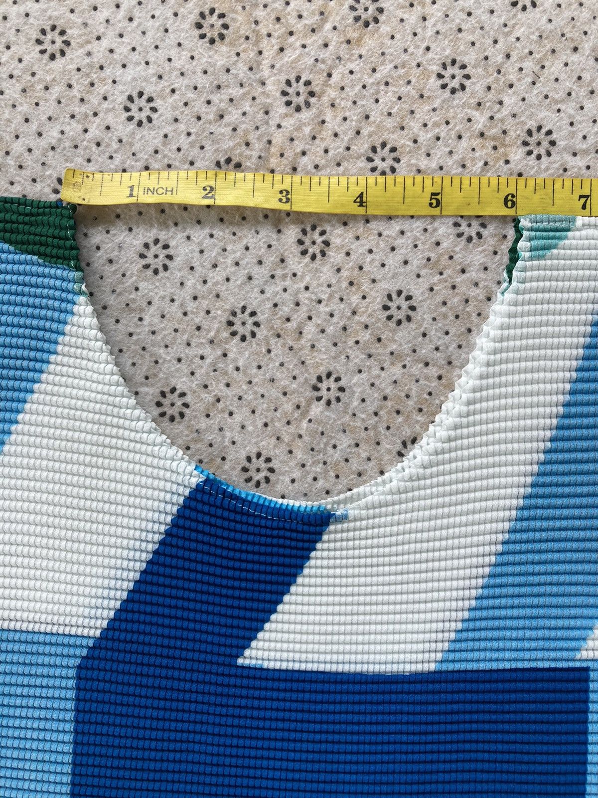 Designer × Japanese Brand × Pleats Please Issey Miyake Lady Issey Miyake Me Pleat Spring Fabric Tee Size M / US 6-8 / IT 42-44 - 6 Thumbnail