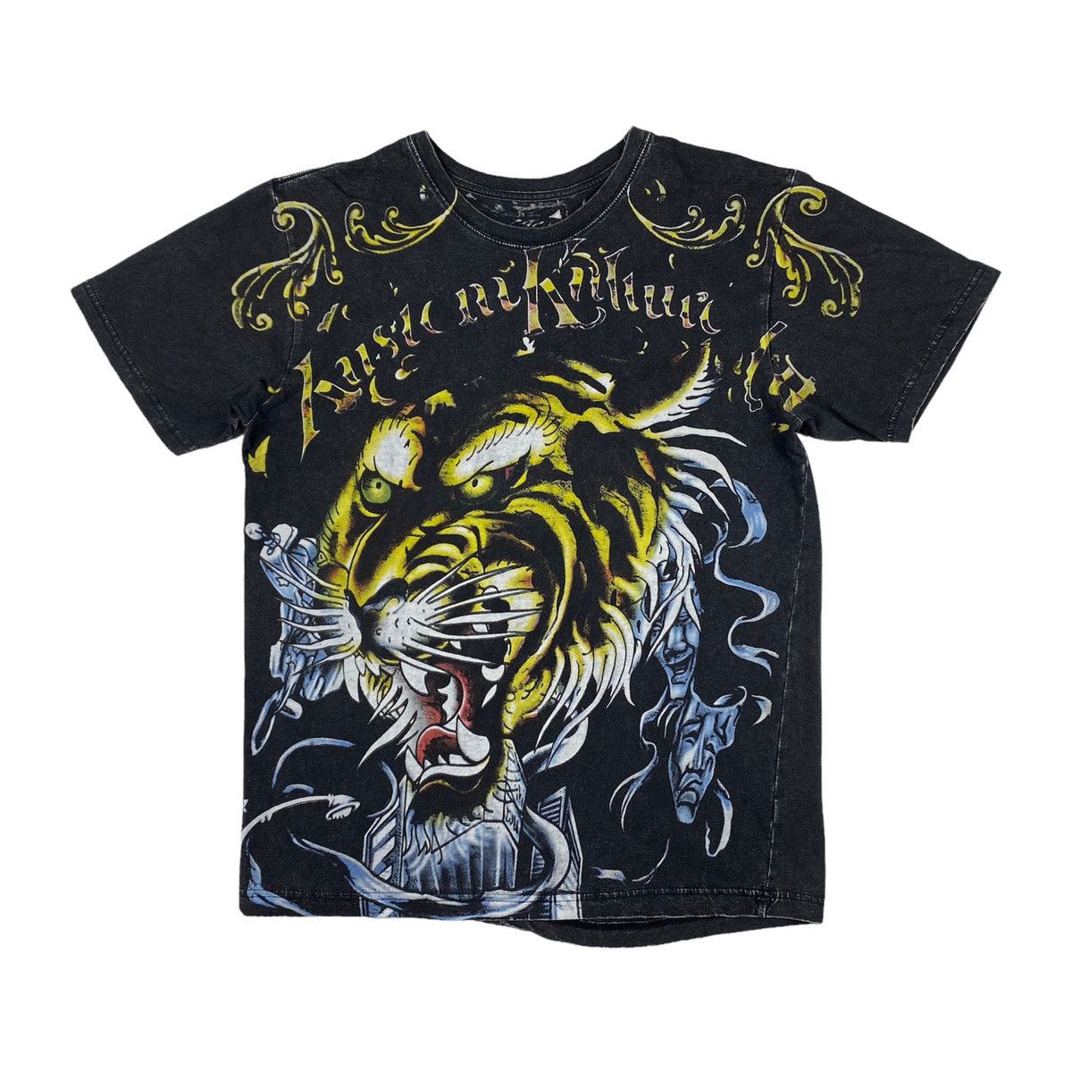 Band Tees Y2K Vintage Japan Ed Hardy Style Art Graphic T Shirt Size US M / EU 48-50 / 2 - 1 Thumbnail