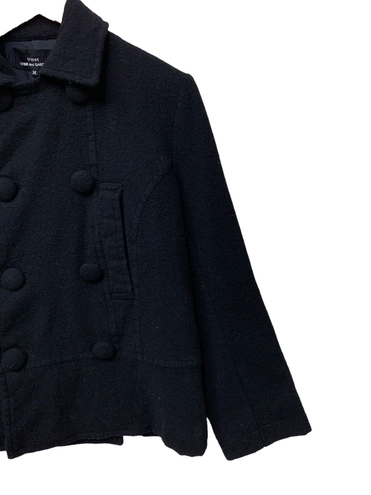 Comme des Garcons 🔥TRICOT CDG WOOL JACKET AD2009 Size M / US 6-8 / IT 42-44 - 3 Thumbnail