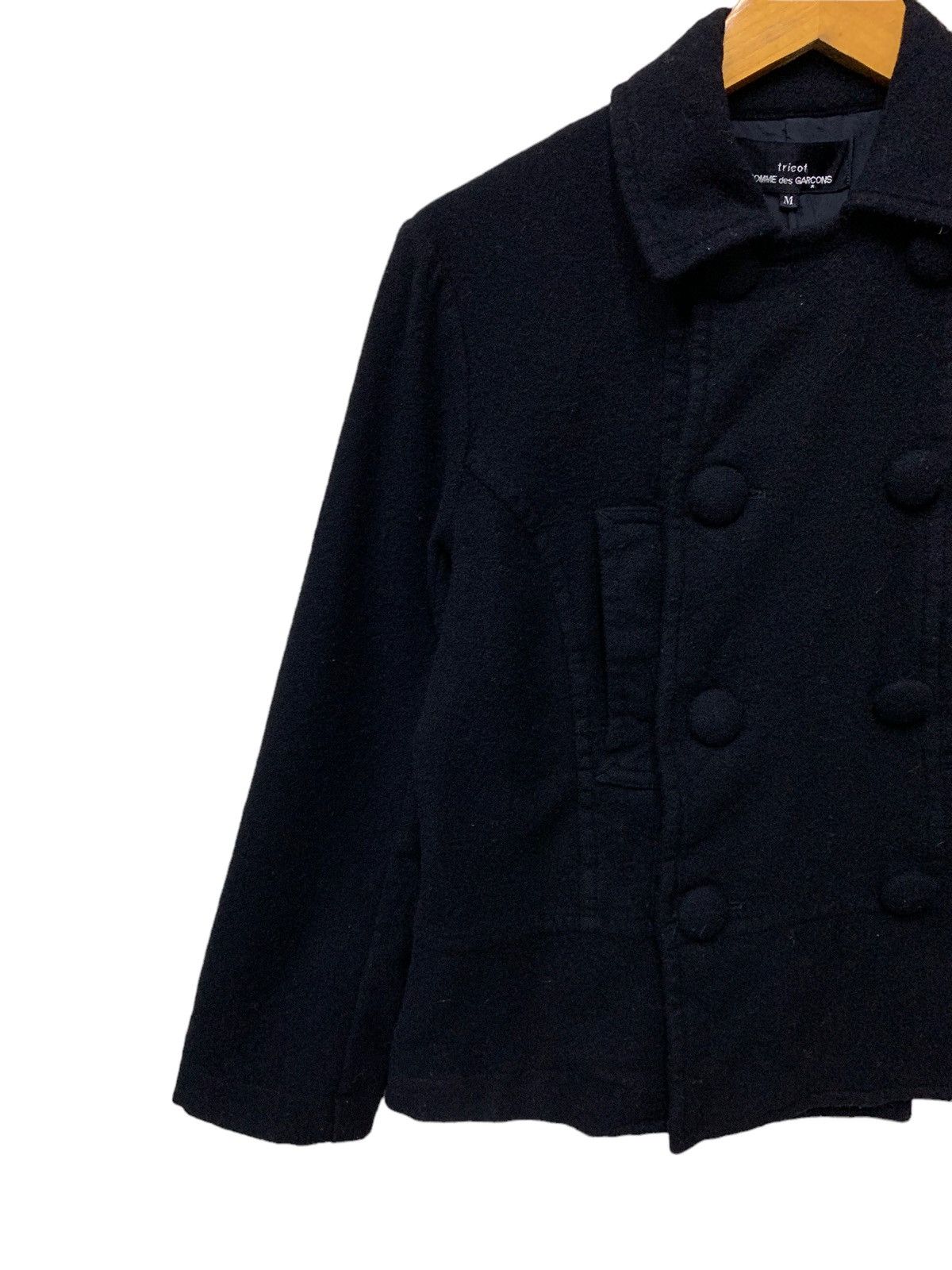 Comme des Garcons 🔥TRICOT CDG WOOL JACKET AD2009 Size M / US 6-8 / IT 42-44 - 2 Thumbnail