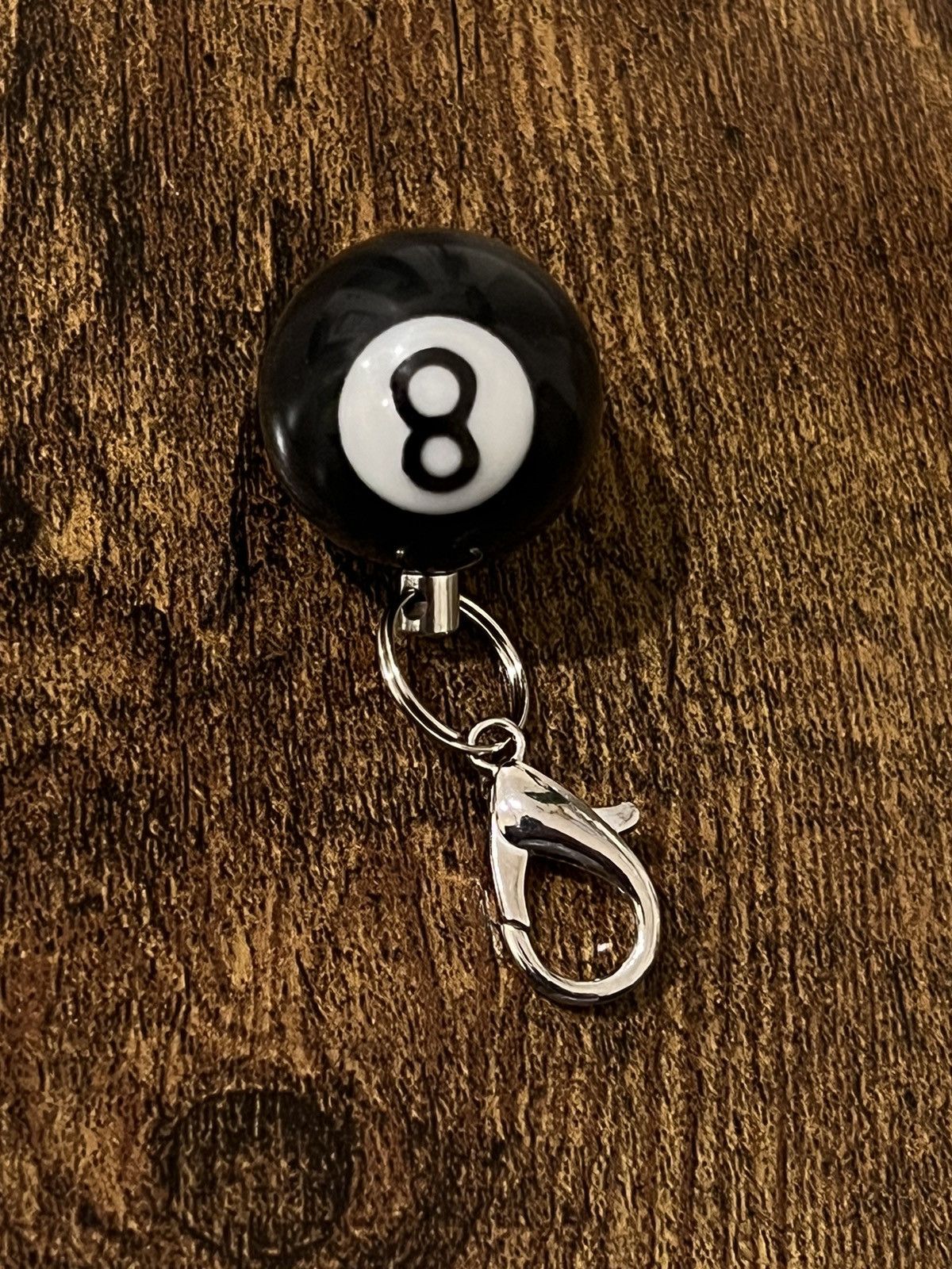 Vintage 8 ball keychain clip Size ONE SIZE - 3 Thumbnail