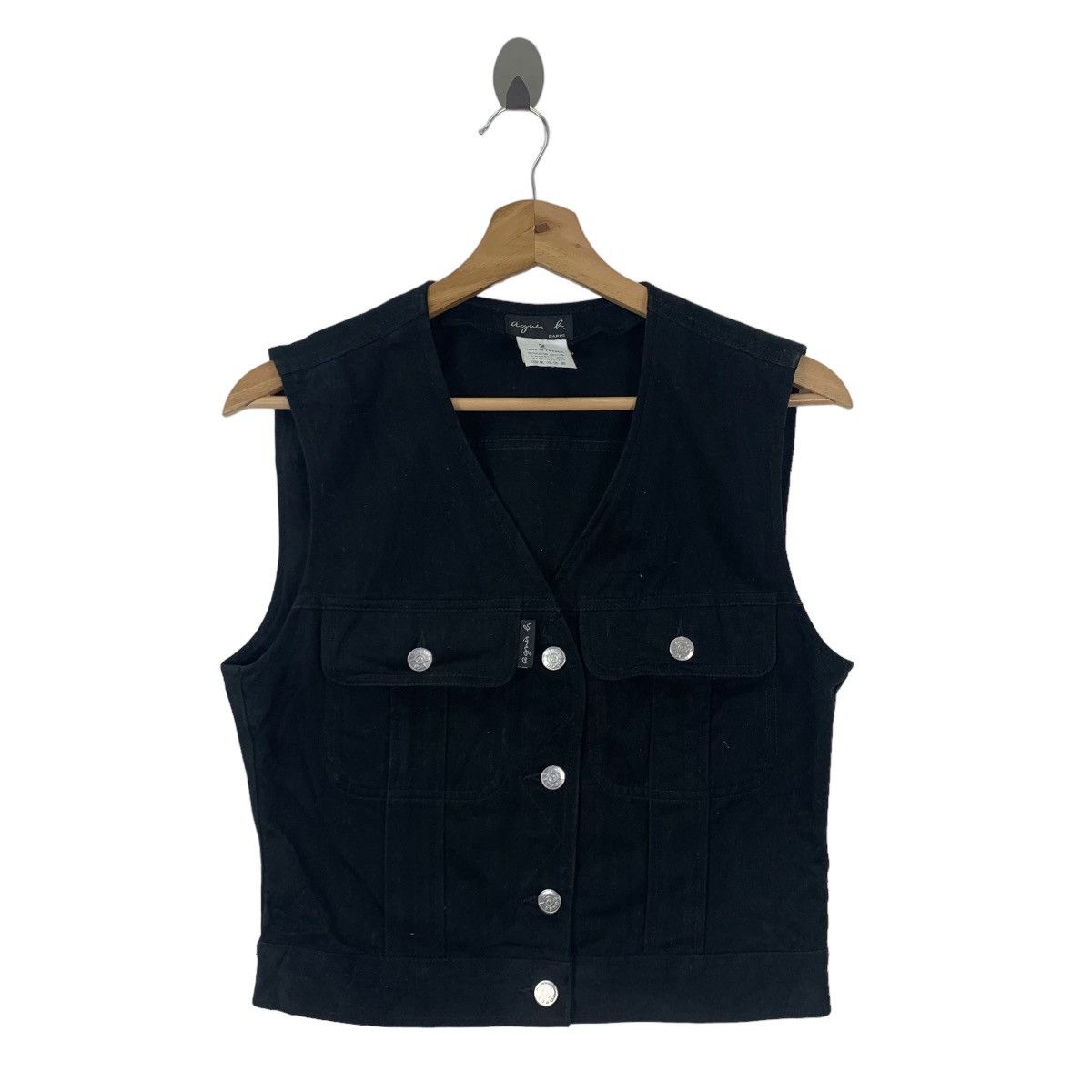 Leather × agnes b. Agnes B. Homme Leather Vest | Grailed