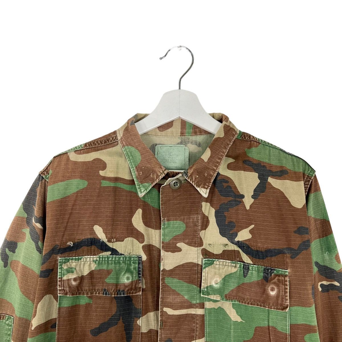 Vintage 🔥 TRUE VINTAGE MILITARY CAMO JACKET Size US M / EU 48-50 / 2 - 4 Thumbnail
