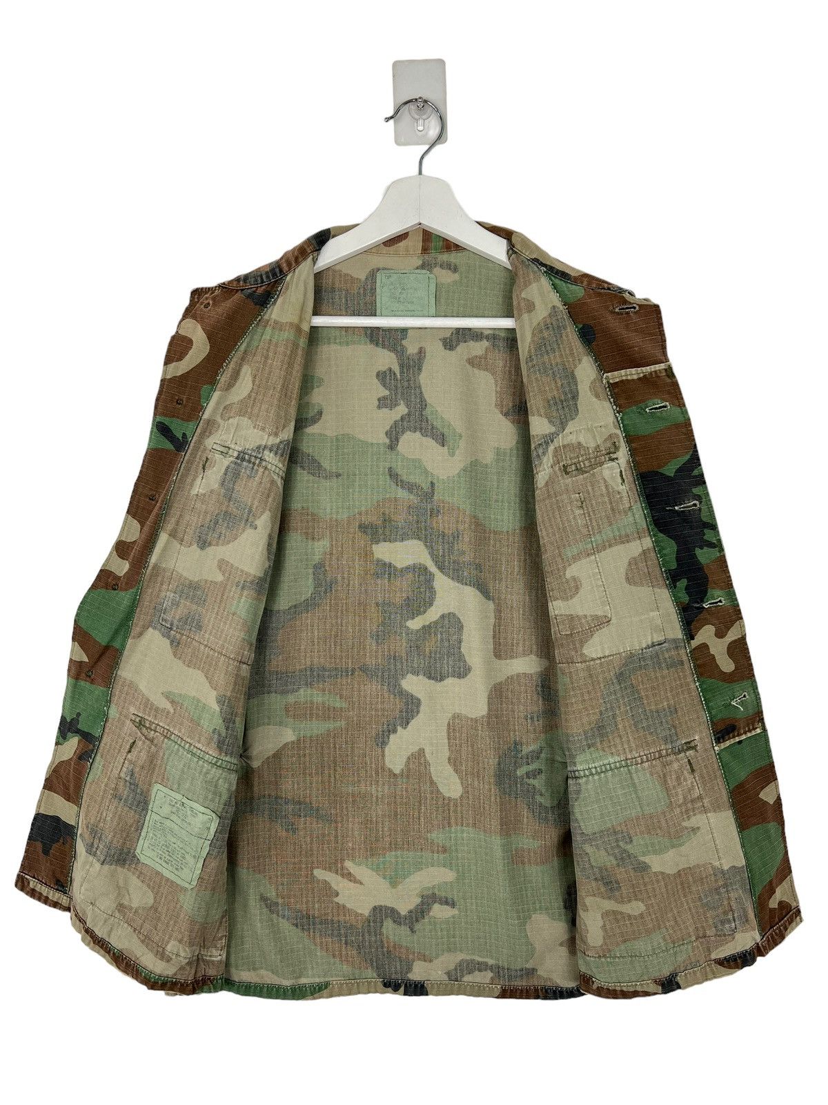 Vintage 🔥 TRUE VINTAGE MILITARY CAMO JACKET Size US M / EU 48-50 / 2 - 9 Thumbnail