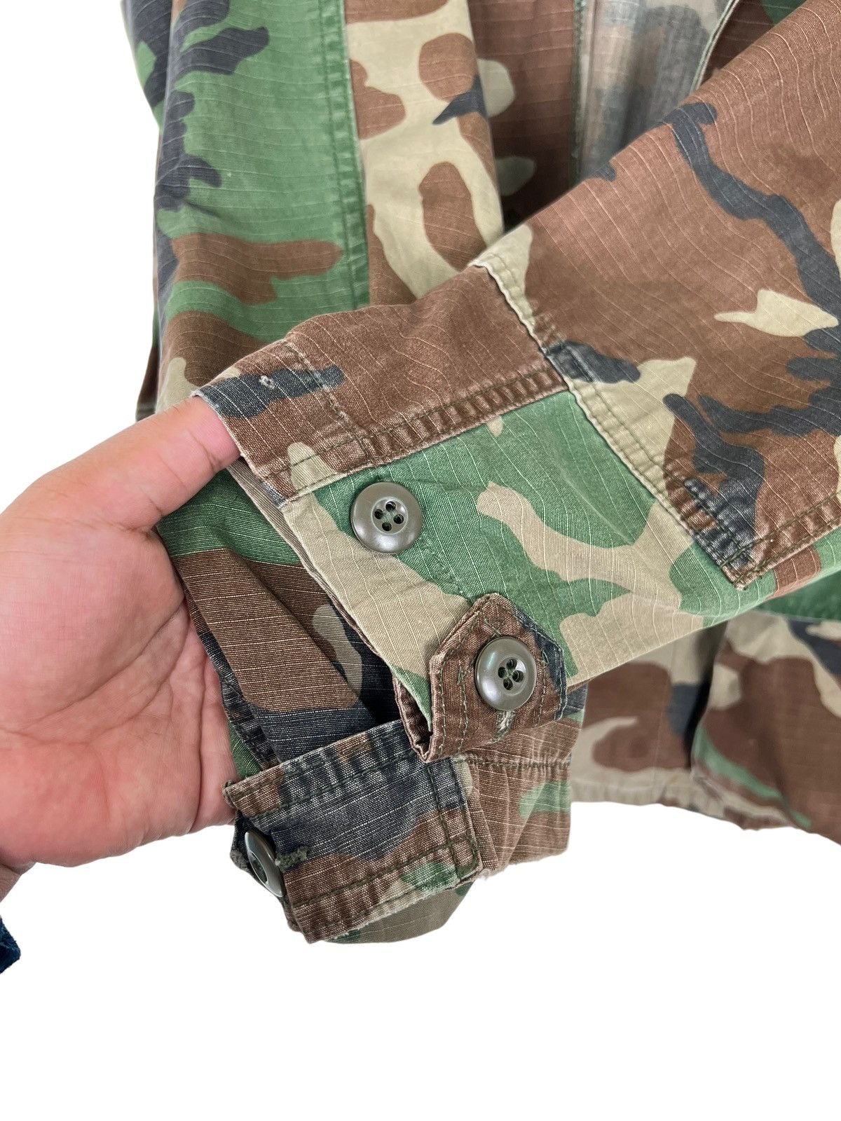 Vintage 🔥 TRUE VINTAGE MILITARY CAMO JACKET Size US M / EU 48-50 / 2 - 7 Thumbnail