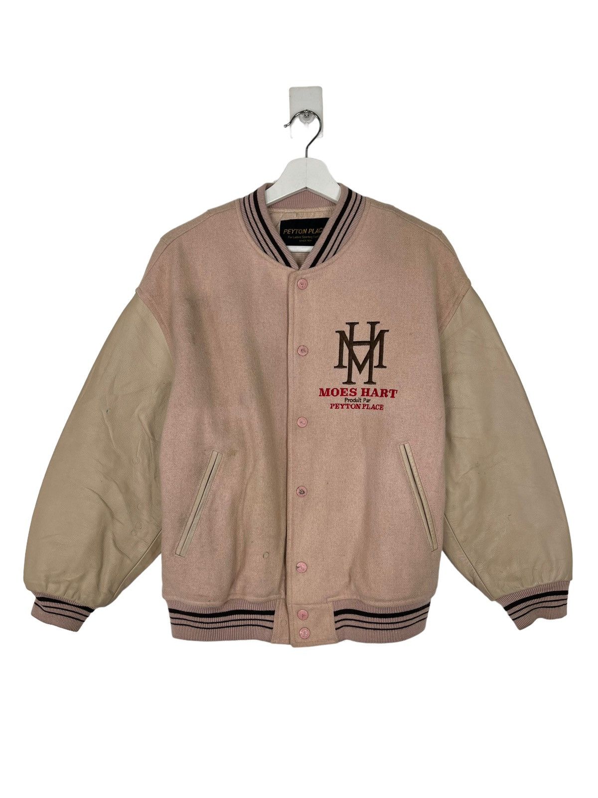 PPFM 🔥 PEYTON PLACE EMBROIDERY VARSITY BOMBER JACKET Size US M / EU 48-50 / 2 - 3 Thumbnail