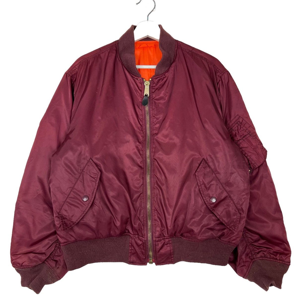 Japanese Brand 🔥 RIOT THE AIR FORCE MA-1 BOMBER JACKET Size US L / EU 52-54 / 3 - 7 Thumbnail