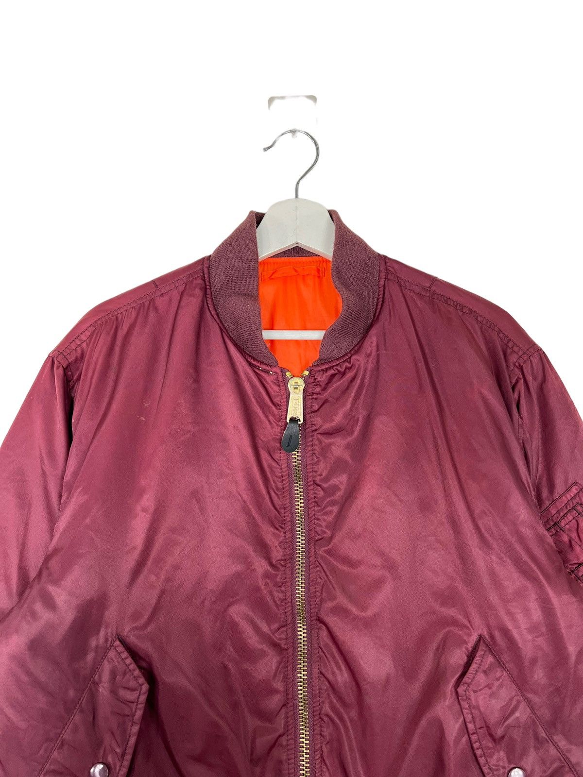 Japanese Brand 🔥 RIOT THE AIR FORCE MA-1 BOMBER JACKET Size US L / EU 52-54 / 3 - 5 Thumbnail
