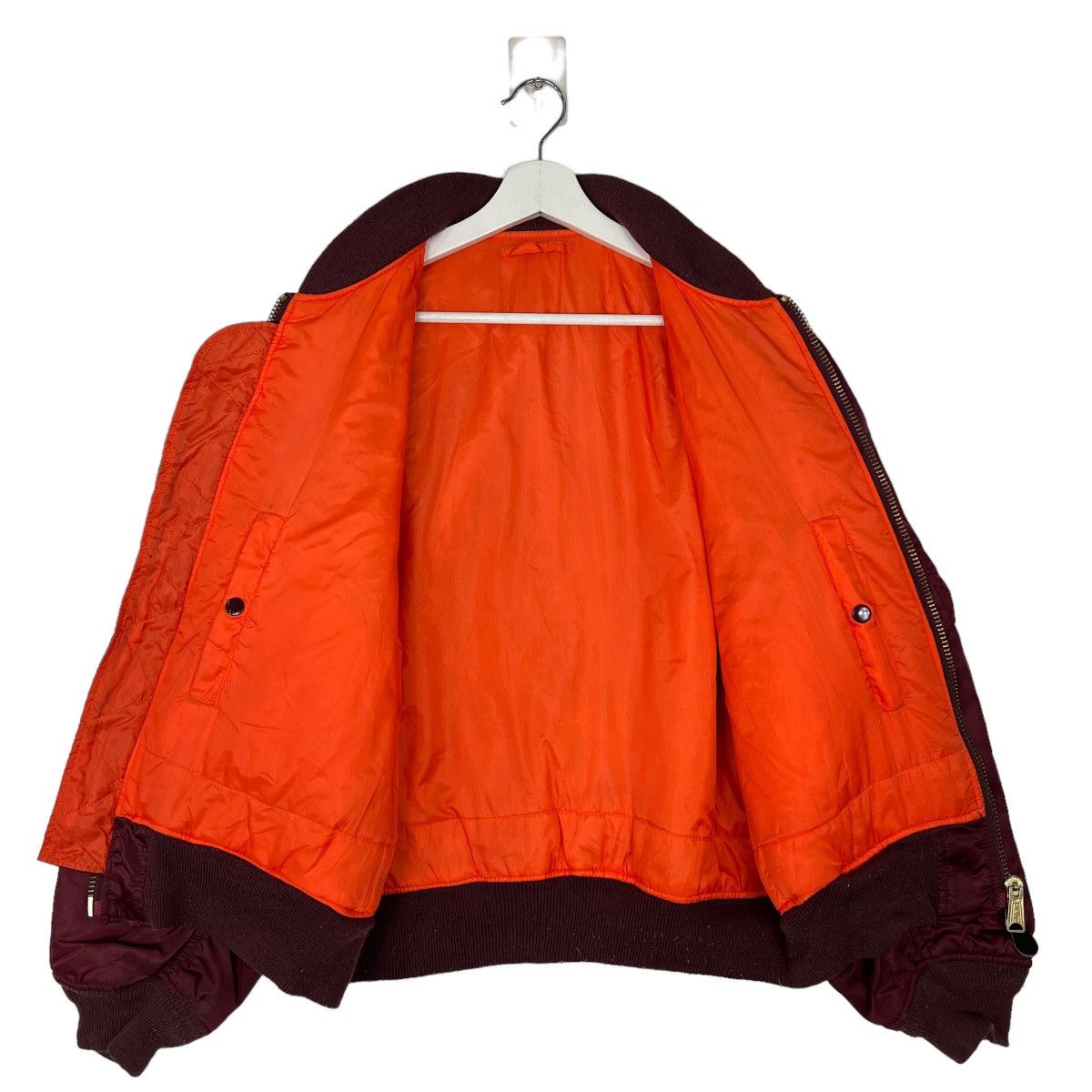 Japanese Brand 🔥 RIOT THE AIR FORCE MA-1 BOMBER JACKET Size US L / EU 52-54 / 3 - 10 Thumbnail