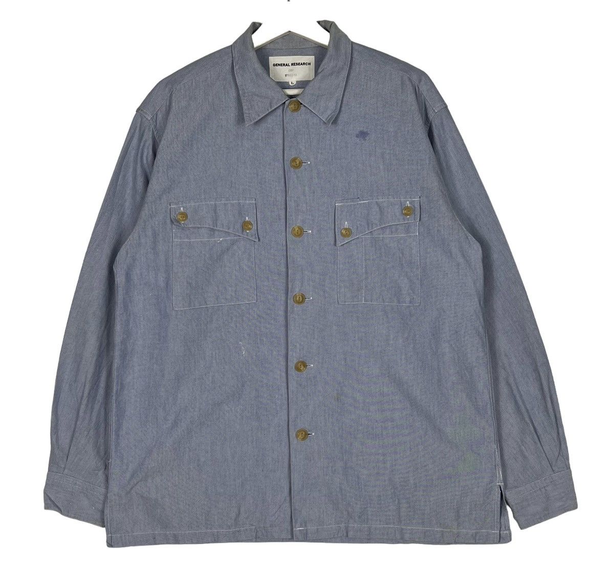General Research 🔥 1997 GENERAL RESEARCH STYLE 183 SHIRT JACKET Size US L / EU 52-54 / 3 - 1 Thumbnail