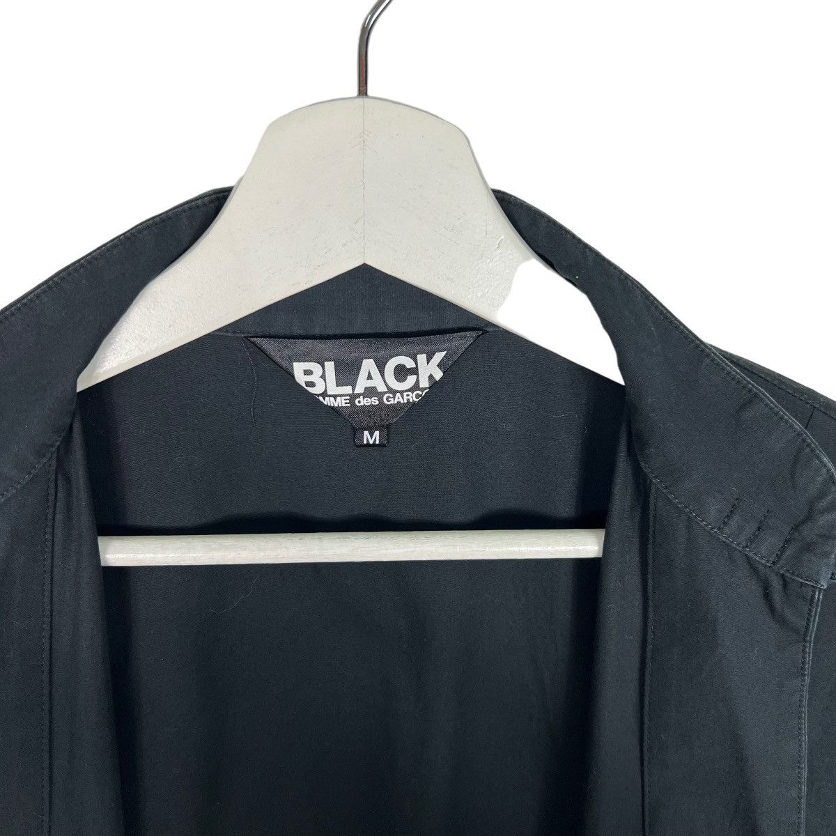Comme des Garcons 🔥AD2016 BLACK COMME DES GARCONS MANDARIN JACKET Size US M / EU 48-50 / 2 - 10 Thumbnail