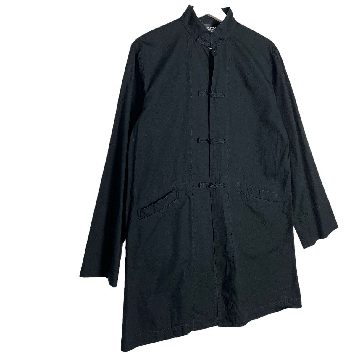 Comme des Garcons 🔥AD2016 BLACK COMME DES GARCONS MANDARIN JACKET Size US M / EU 48-50 / 2 - 7 Thumbnail