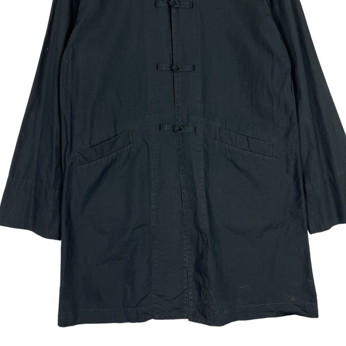 Comme des Garcons 🔥AD2016 BLACK COMME DES GARCONS MANDARIN JACKET Size US M / EU 48-50 / 2 - 4 Thumbnail