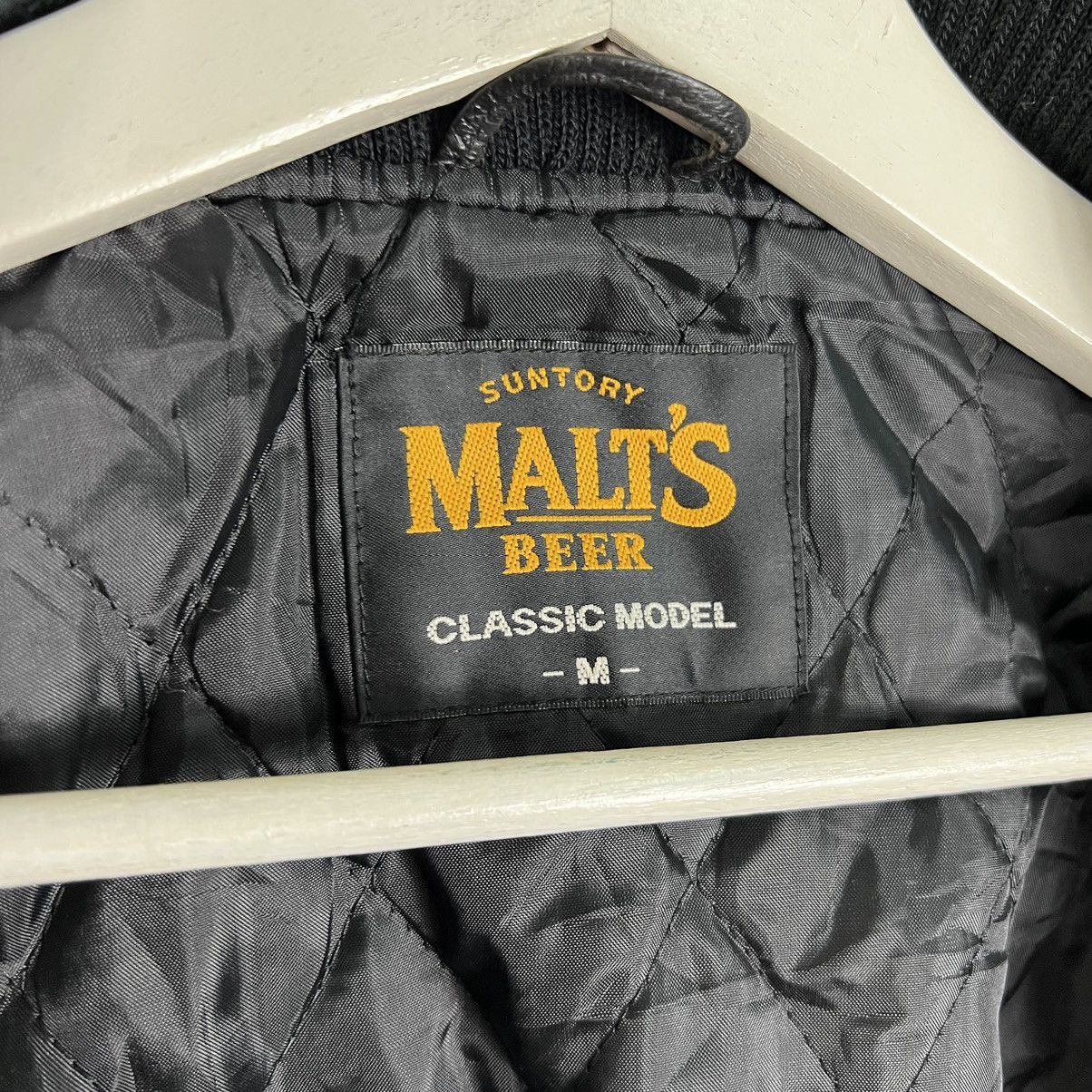 Japanese Brand 🔥 VINTAGE SUNTORY MALTS BEER CLASSIC MODEL VARSITY JACKET Size US M / EU 48-50 / 2 - 12 Thumbnail