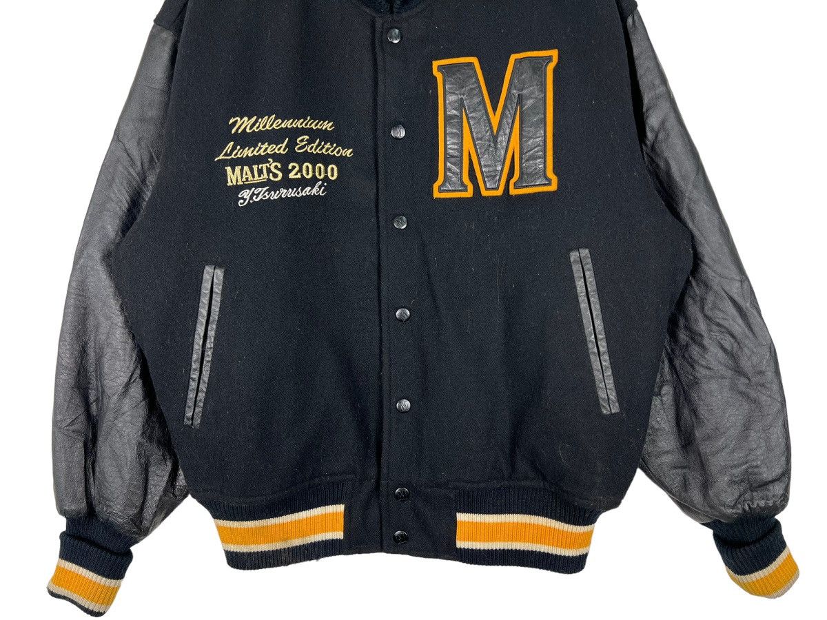 Japanese Brand 🔥 VINTAGE SUNTORY MALTS BEER CLASSIC MODEL VARSITY JACKET Size US M / EU 48-50 / 2 - 4 Thumbnail