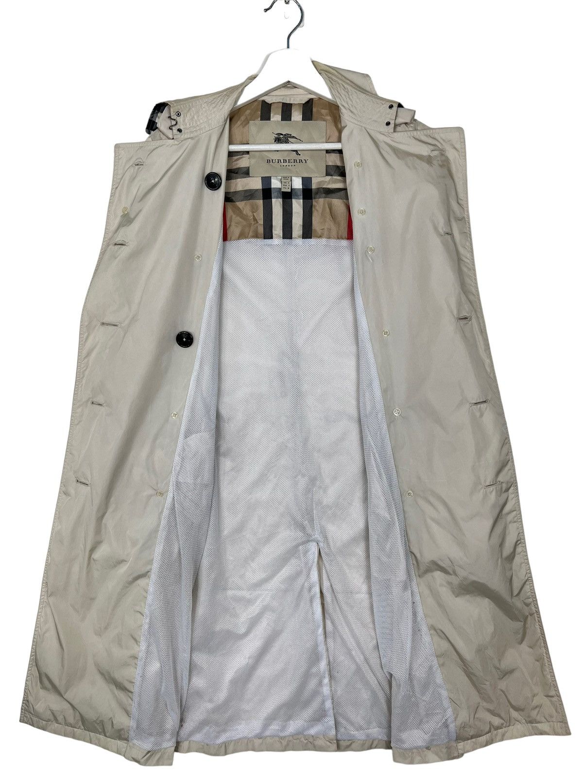 Burberry BURBERRY DOUBLE BREAST NYLON TRENCH COAT Size US S / EU 44-46 / 1 - 7 Thumbnail