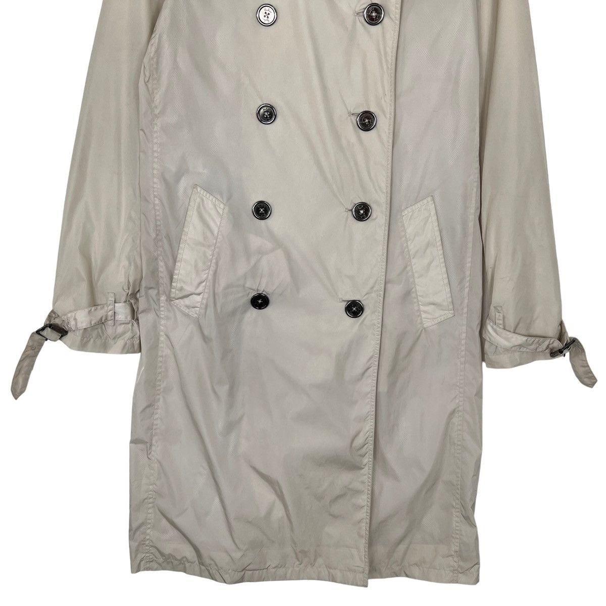Burberry BURBERRY DOUBLE BREAST NYLON TRENCH COAT Size US S / EU 44-46 / 1 - 4 Thumbnail