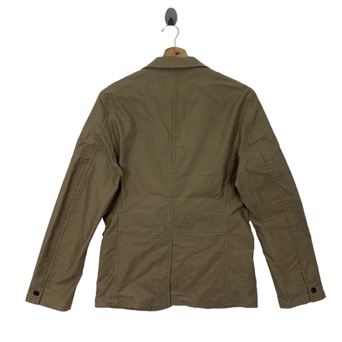 Yohji Yamamoto Vintage Ined Homme Yohji Yamamoto Cot Blazer Women Size S / US 4 / IT 40 - 5 Thumbnail
