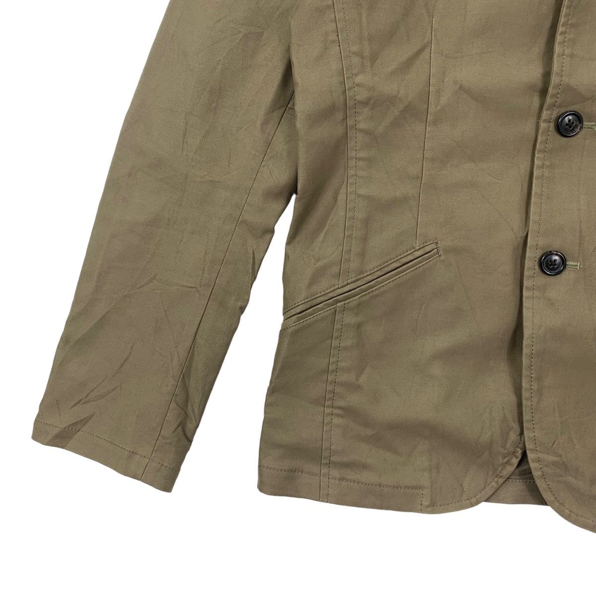 Yohji Yamamoto Vintage Ined Homme Yohji Yamamoto Cot Blazer Women Size S / US 4 / IT 40 - 3 Thumbnail