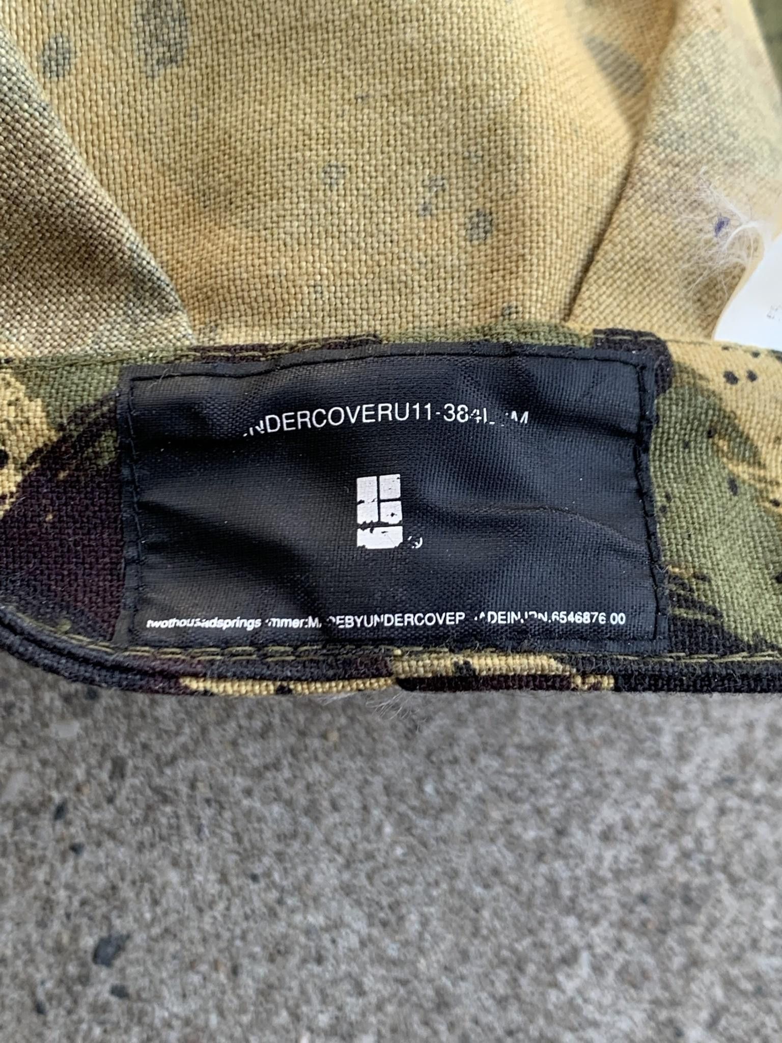 Undercover Undercover SS00 Futura Camo Hat Size ONE SIZE - 5 Thumbnail