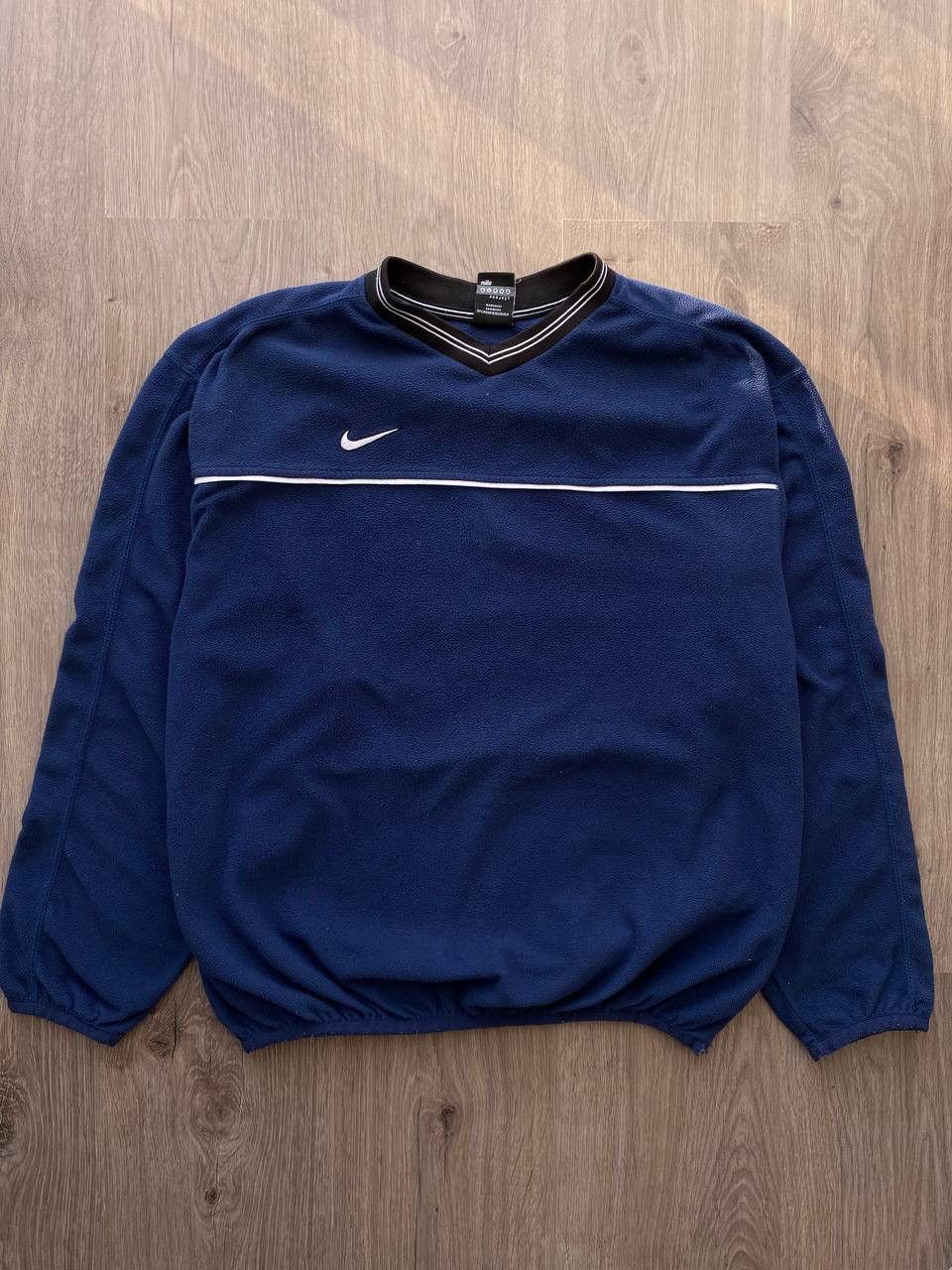Pre-owned Nike X Nike Acg Vintage Sweatshirt Fleece Nike Teddy Y2k In Blue