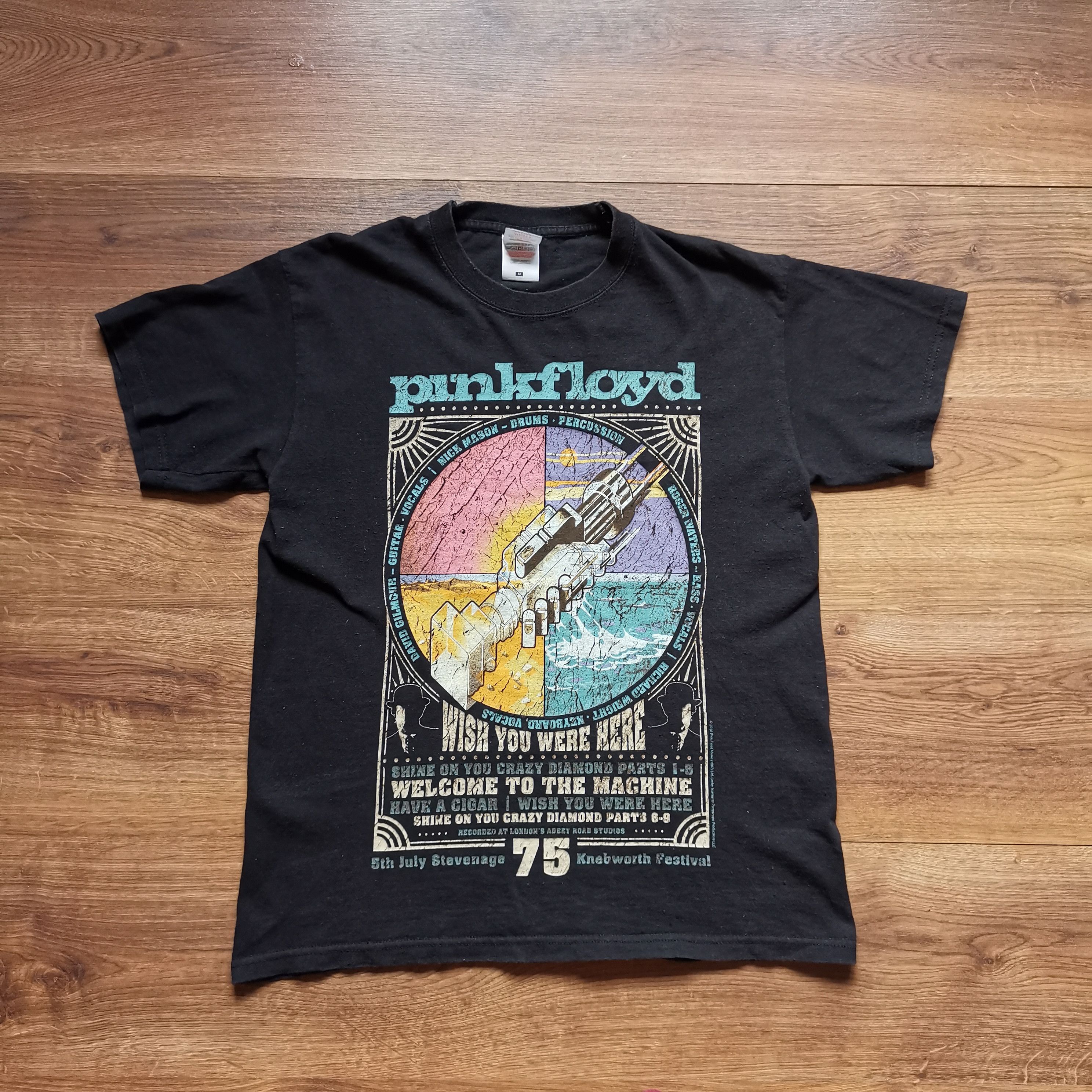 Band Tees Fruit of the Loom Pink floyd 2016 band tees Size US M / EU 48-50 / 2 - 1 Thumbnail