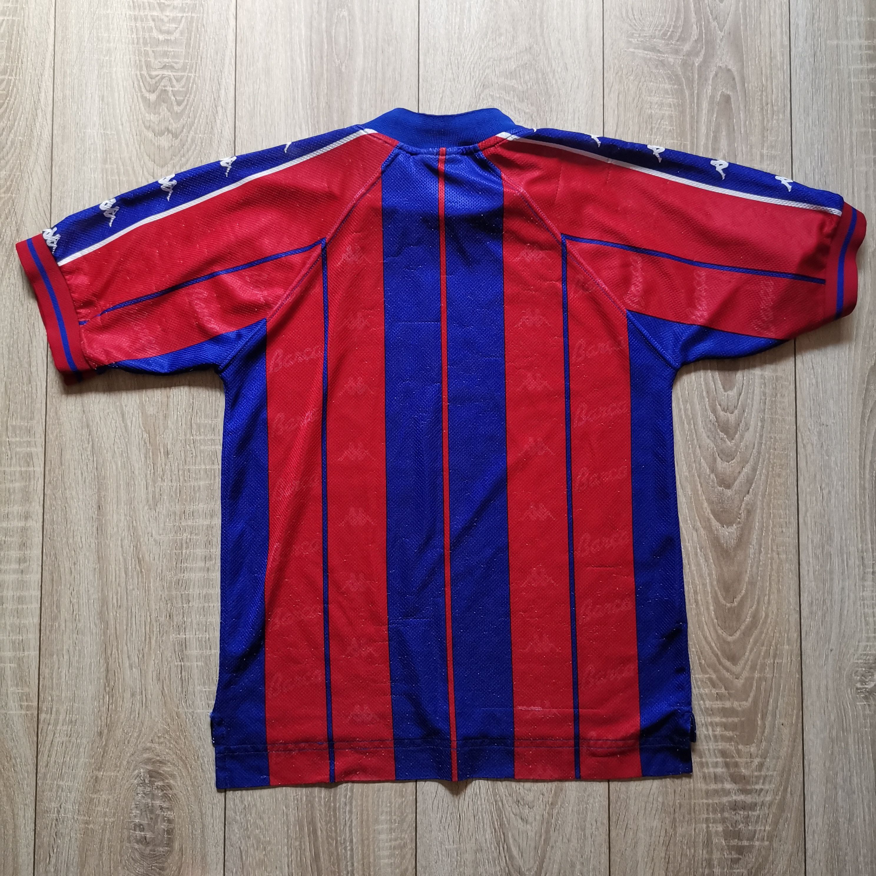 Kappa Kappa Barcelona 1997 1998 home jersey soccer football Size US S / EU 44-46 / 1 - 8 Thumbnail
