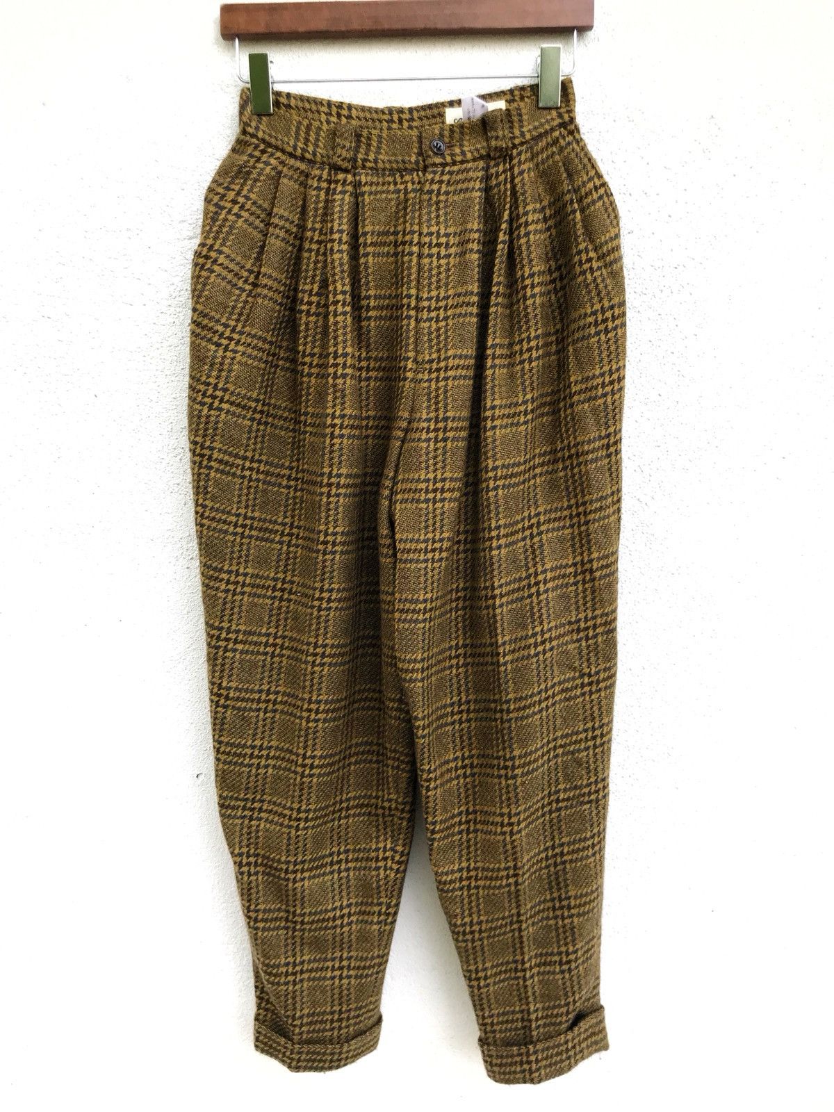 Japanese Brand Japanese Brand Georges Rech Baggy Oversized High Waist Wool Size US 26 / EU 42 - 1 Thumbnail