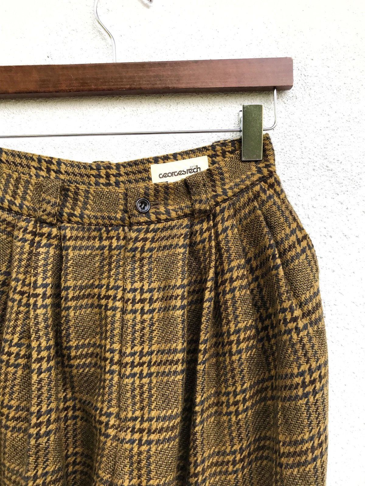 Japanese Brand Japanese Brand Georges Rech Baggy Oversized High Waist Wool Size US 26 / EU 42 - 6 Thumbnail
