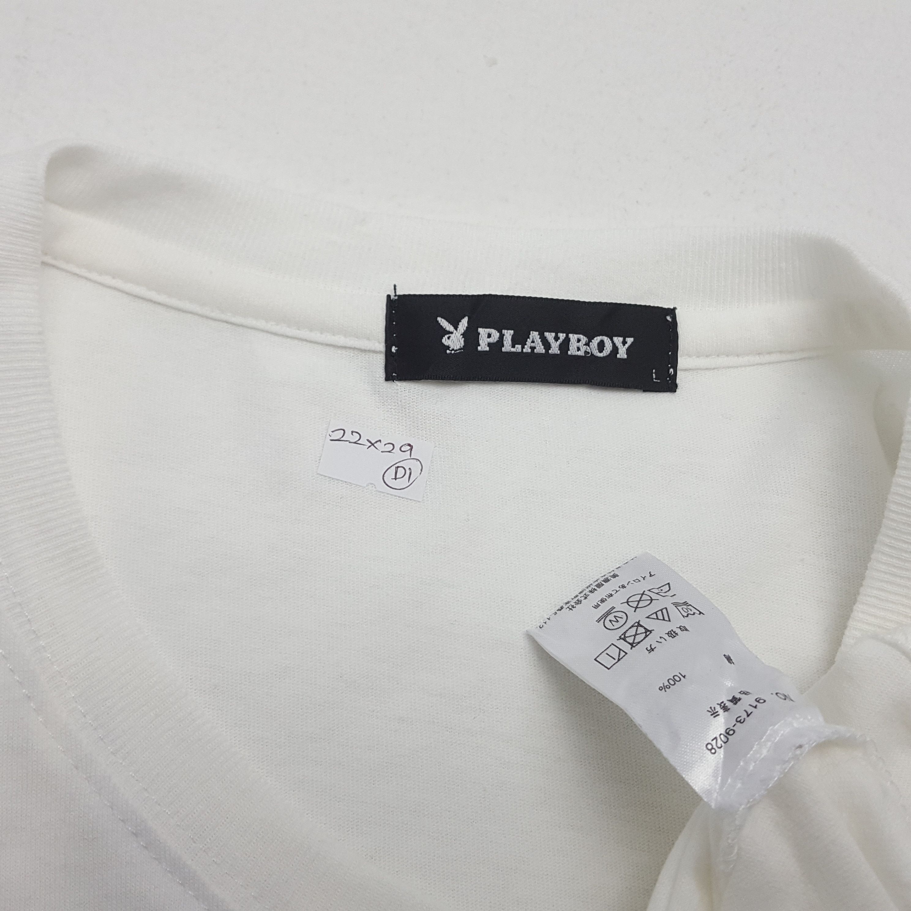 Playboy × Vintage Vintage PLAYBOY Cover Man Magazine T-Shirt Size US L / EU 52-54 / 3 - 5 Thumbnail