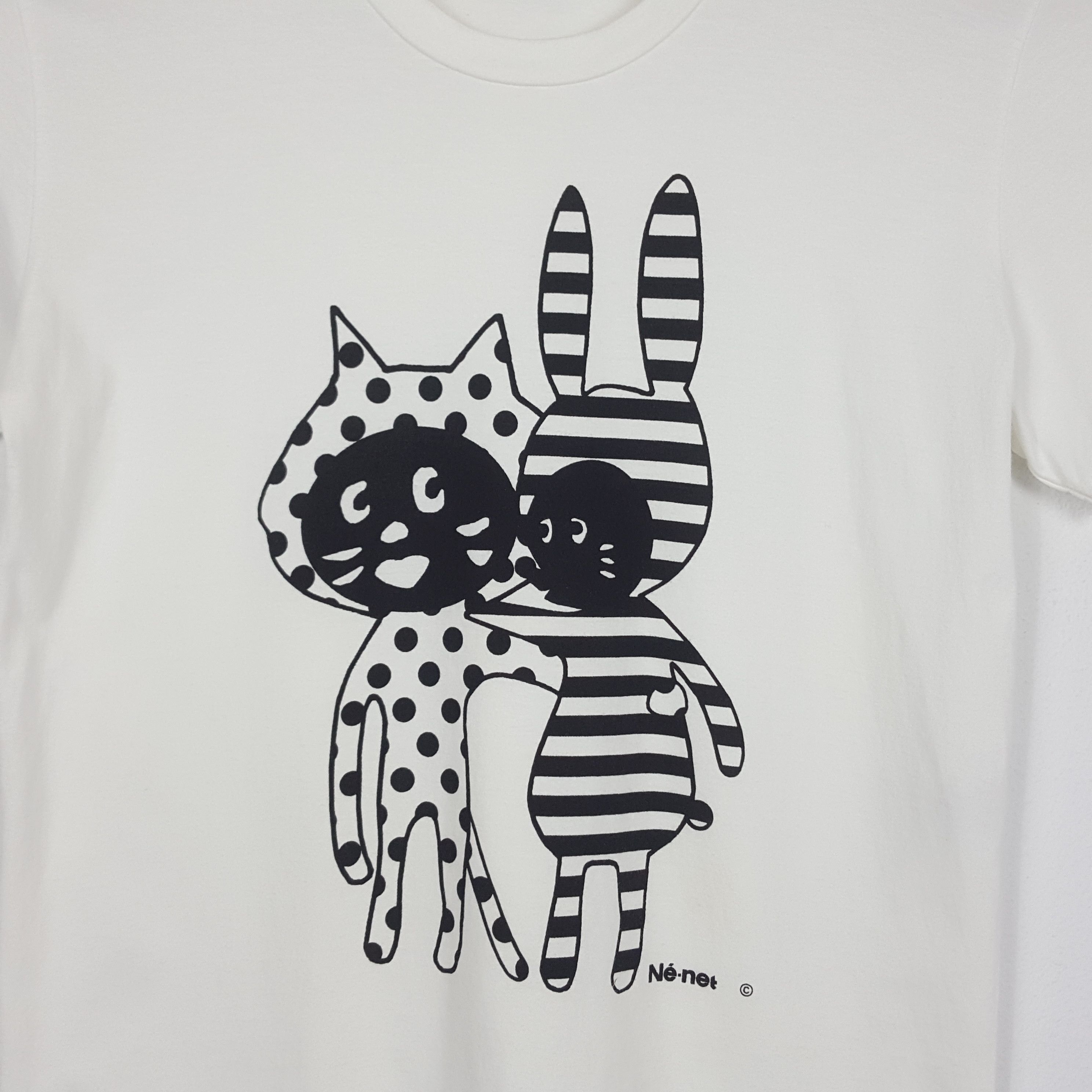 Issey Miyake × Japanese Brand × Vintage Vintage Ne-net by issey miyake big logo t-shirt made Japan Size US M / EU 48-50 / 2 - 4 Thumbnail
