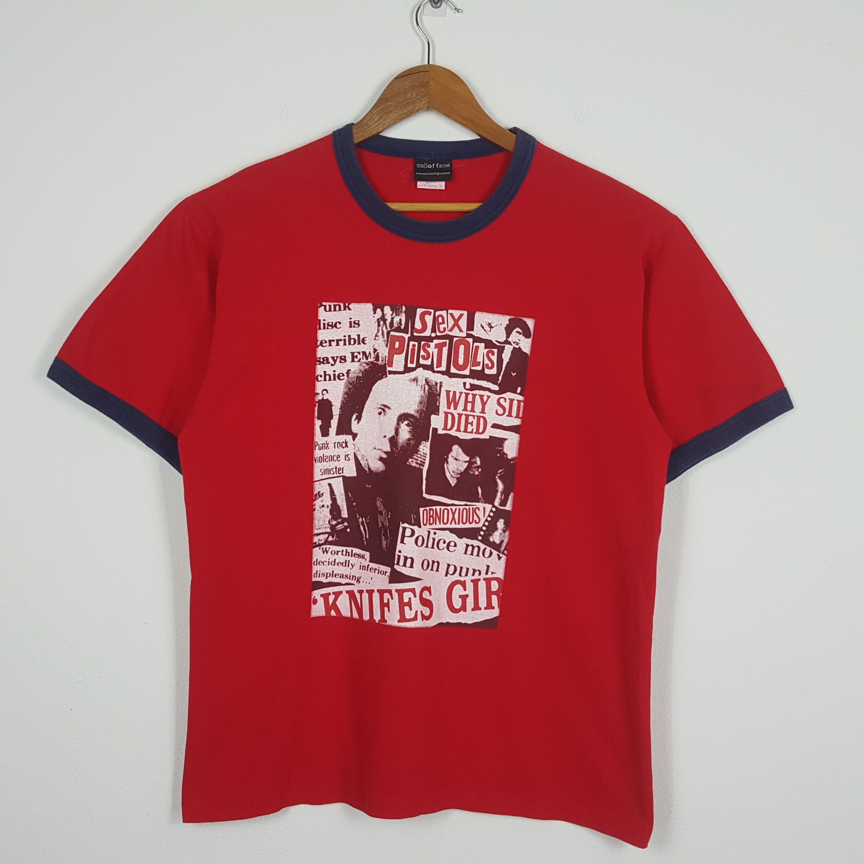 Band Tees × Vintage Vintage Sex PisTOLs English Punk Rock Band T-Shirt Size US L / EU 52-54 / 3 - 1 Thumbnail