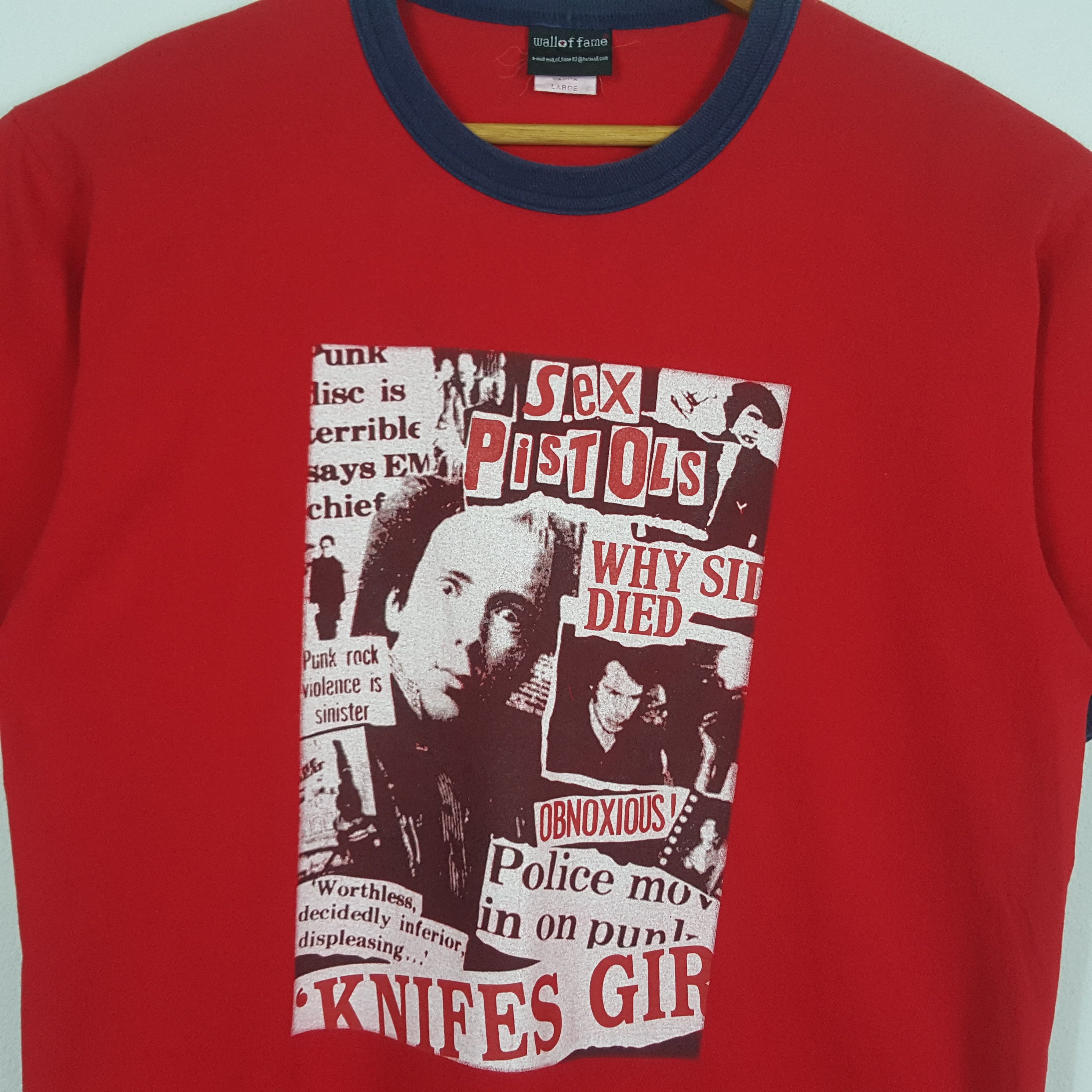 Band Tees × Vintage Vintage Sex PisTOLs English Punk Rock Band T-Shirt Size US L / EU 52-54 / 3 - 3 Thumbnail