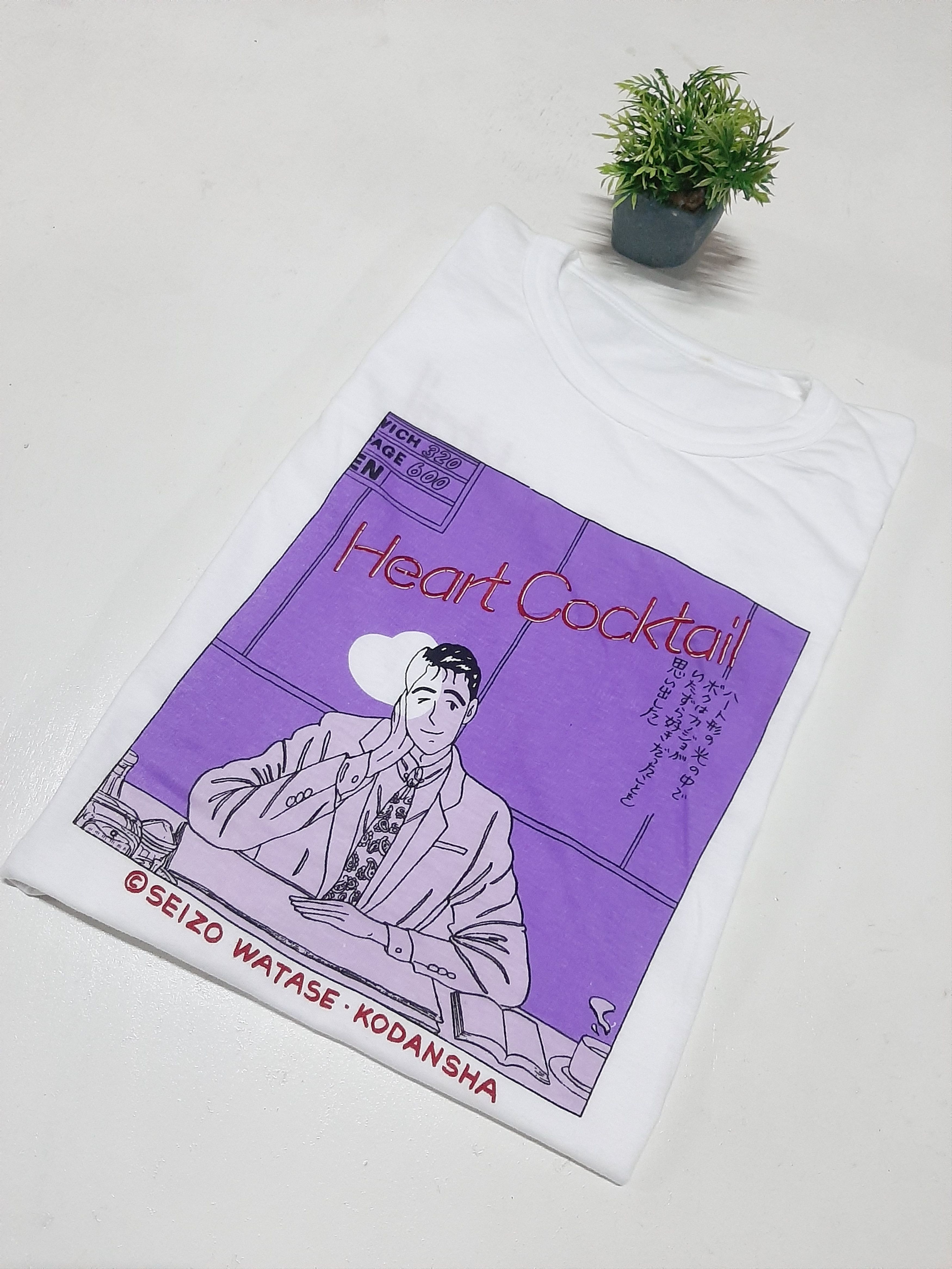Anime × Vintage VINTAGE 90s HEART COCKTAIL JAPANESE MANGA ANIME Size US M / EU 48-50 / 2 - 1 Thumbnail