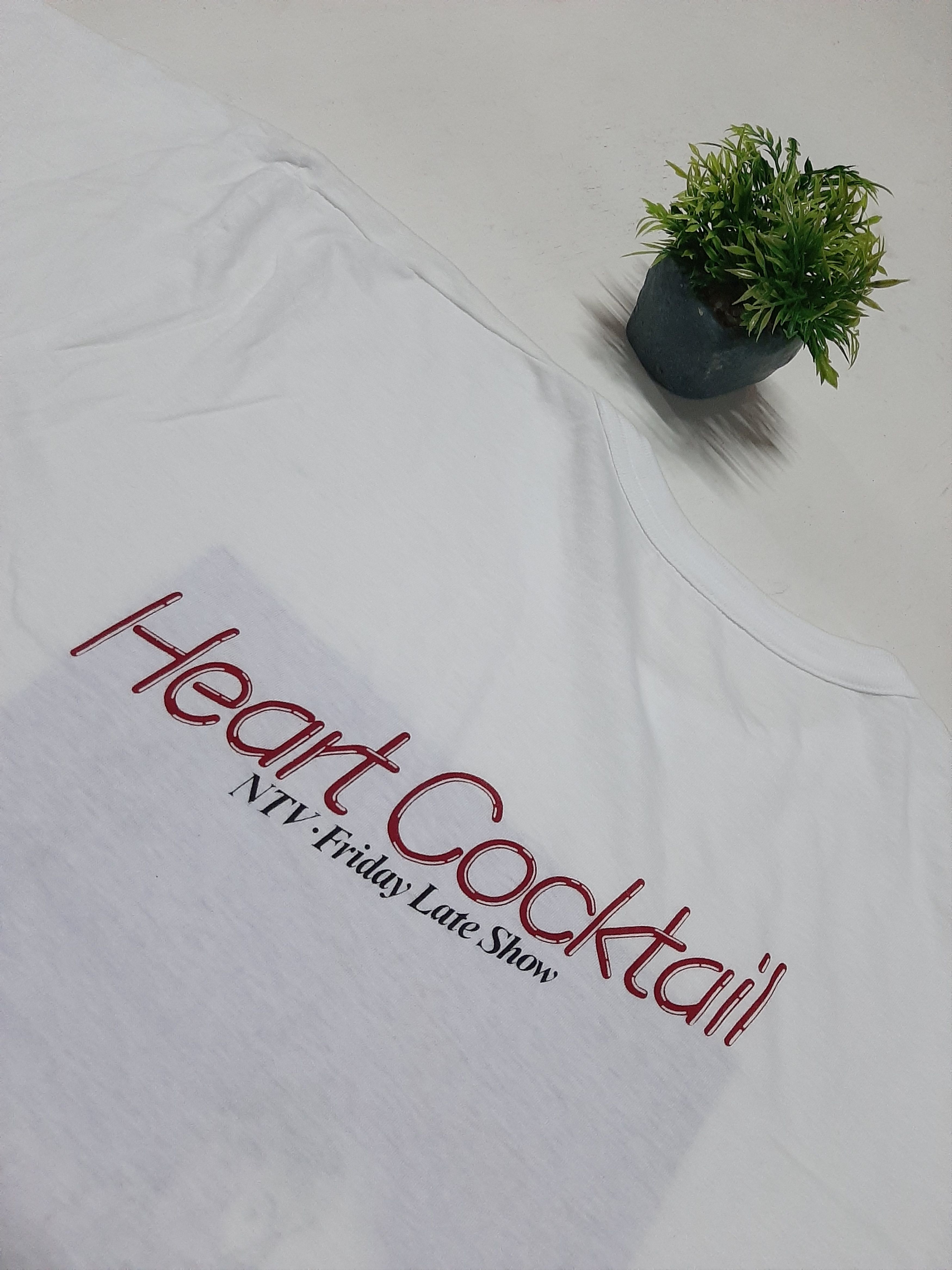 Anime × Vintage VINTAGE 90s HEART COCKTAIL JAPANESE MANGA ANIME Size US M / EU 48-50 / 2 - 6 Thumbnail