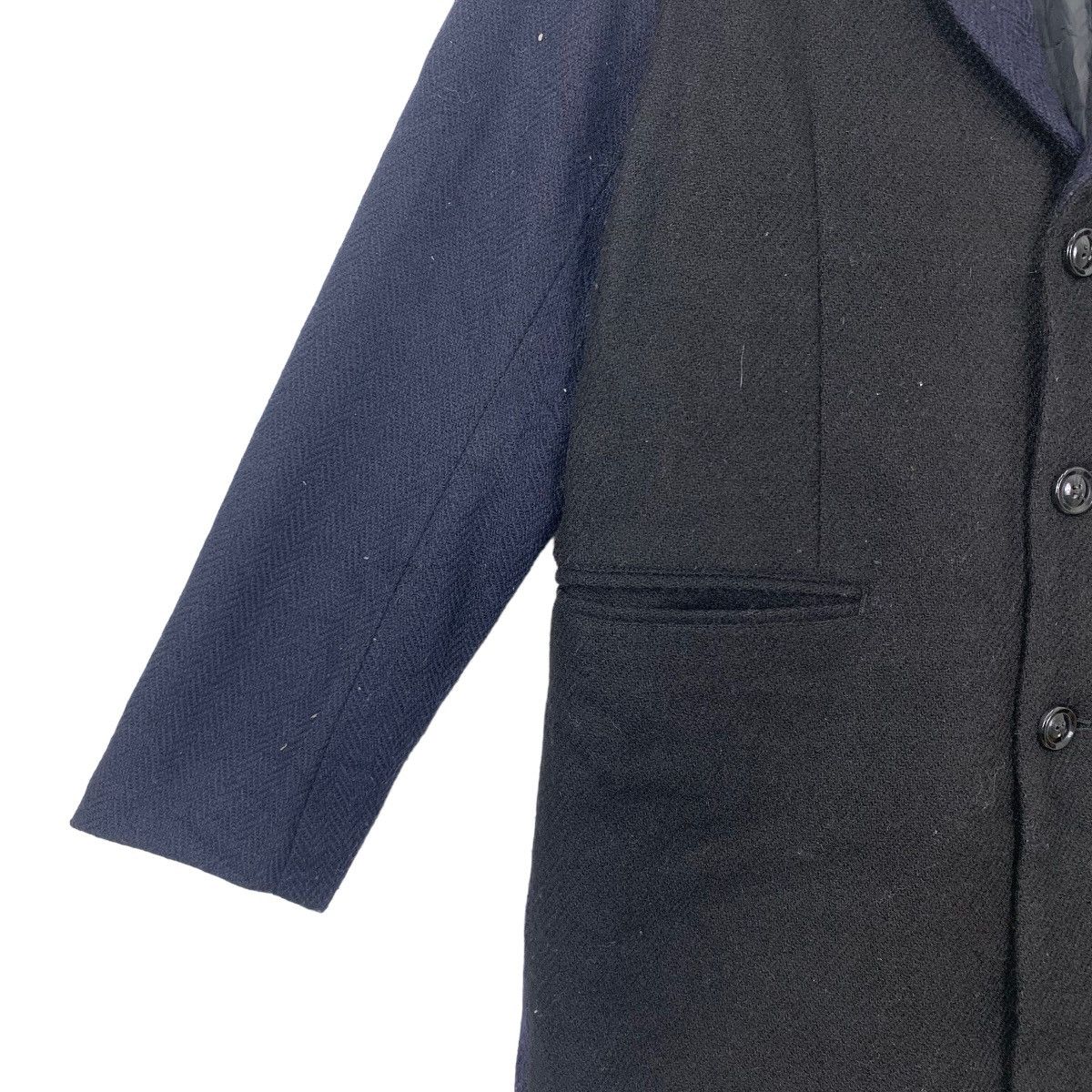 Designer × Harris Tweed × Vintage Vintage Harris Tweed X Sevendays Sunday Long Coat Jacket Size US S / EU 44-46 / 1 - 3 Thumbnail