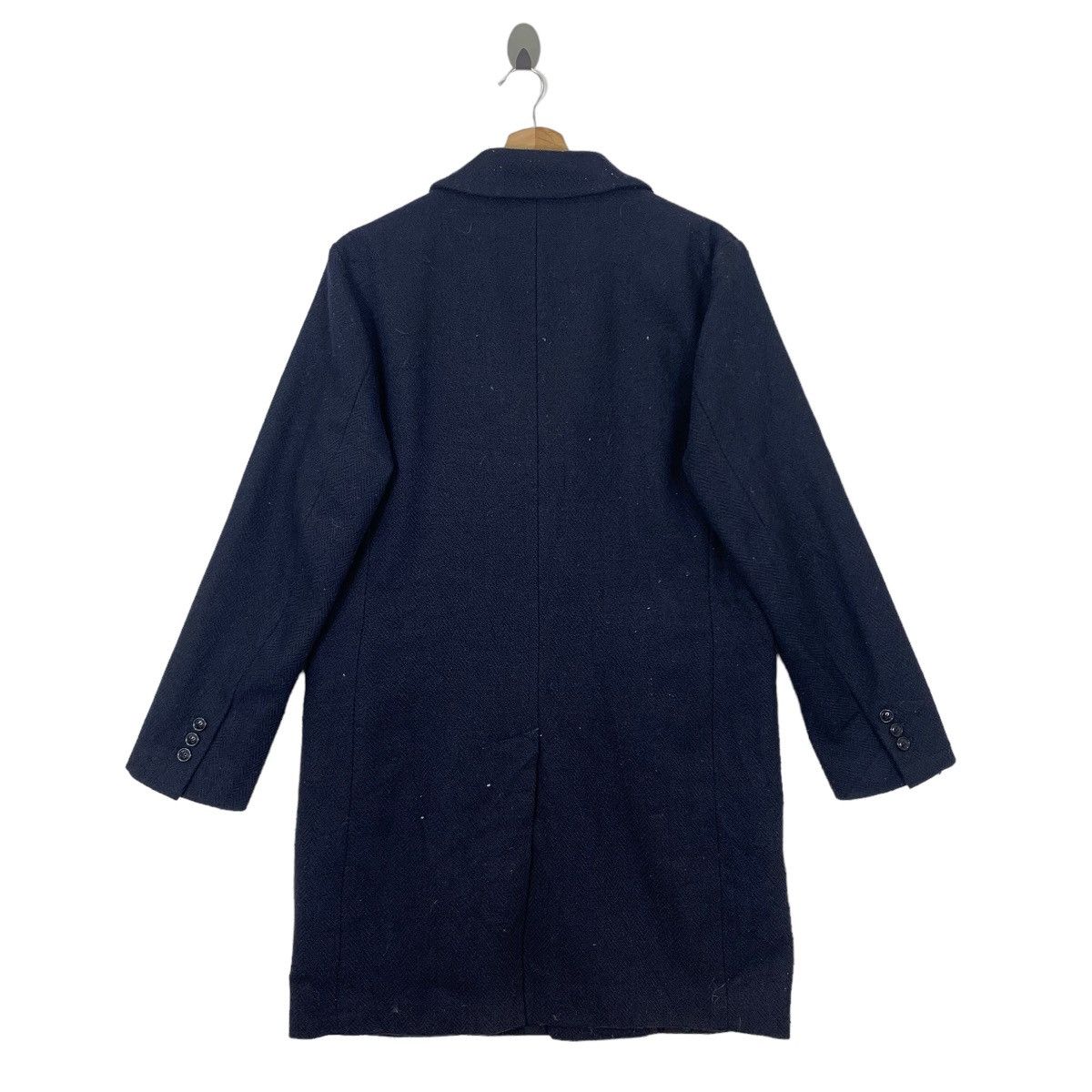 Designer × Harris Tweed × Vintage Vintage Harris Tweed X Sevendays Sunday Long Coat Jacket Size US S / EU 44-46 / 1 - 5 Thumbnail