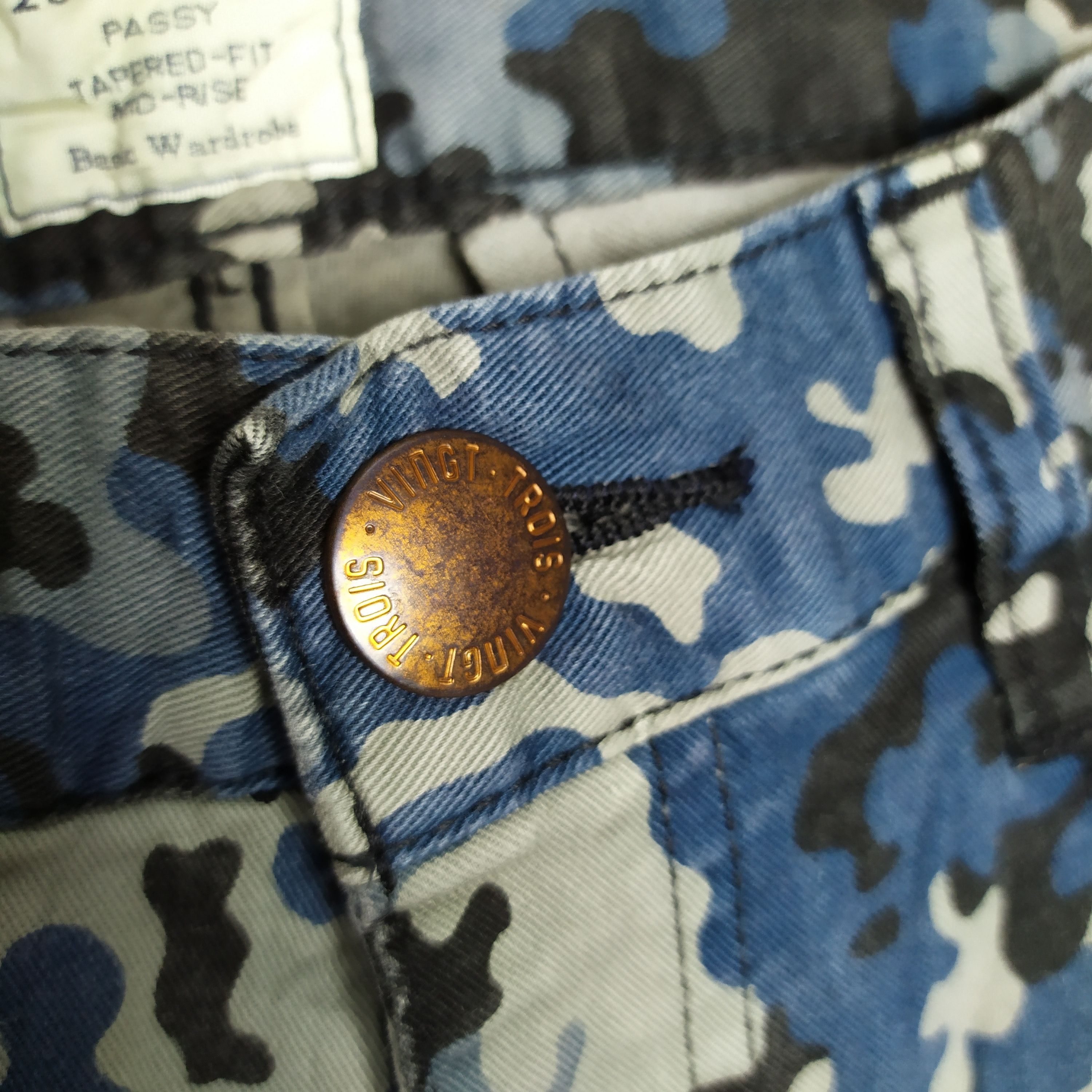 Japanese Brand Vintage Camo Cargo Pants Size US 28 / EU 44 - 9 Thumbnail